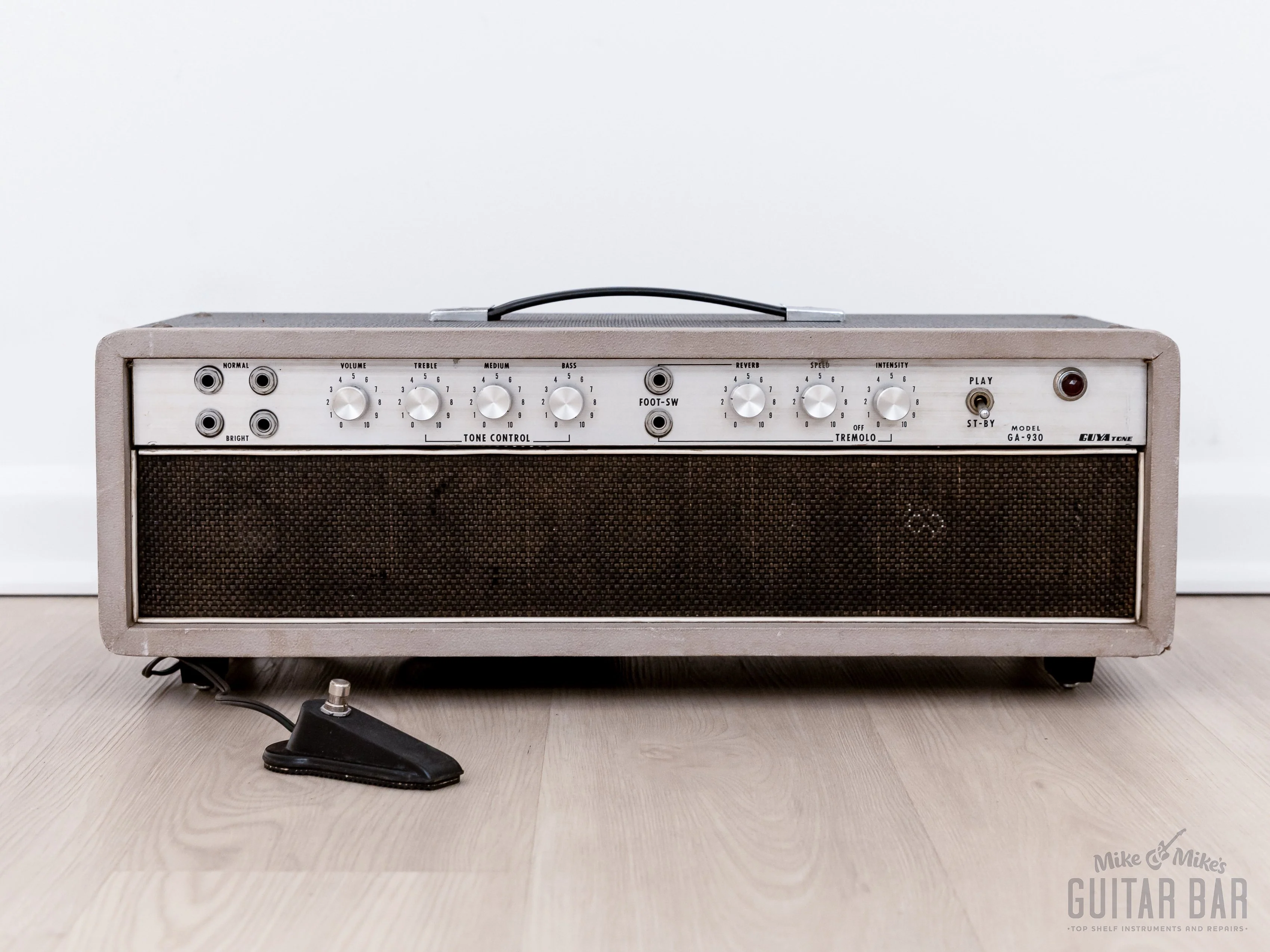 1960s Guyatone GA-930 Vintage Tube Amp Head w/ 6L6, Tokyo Sound Co, Japan - Image 2