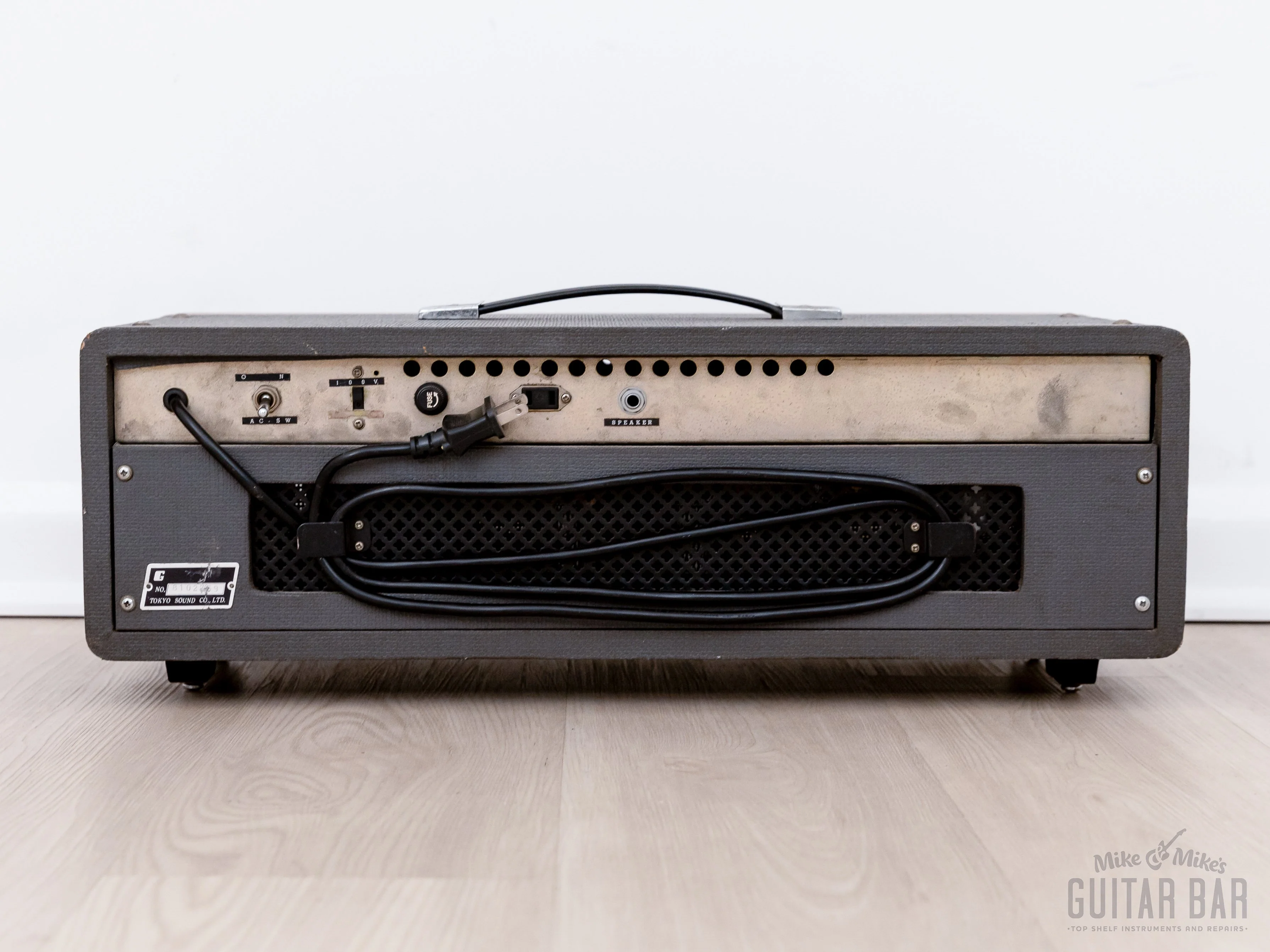 1960s Guyatone GA-930 Vintage Tube Amp Head w/ 6L6, Tokyo Sound Co, Japan - Image 7