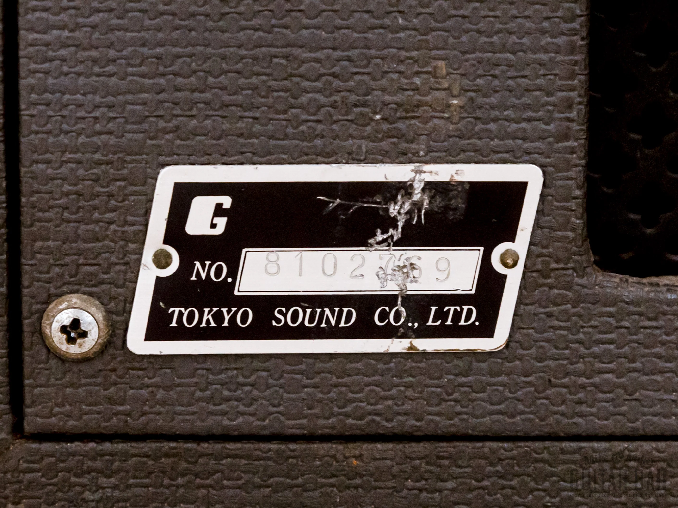 1960s Guyatone GA-930 Vintage Tube Amp Head w/ 6L6, Tokyo Sound Co, Japan - Image 8