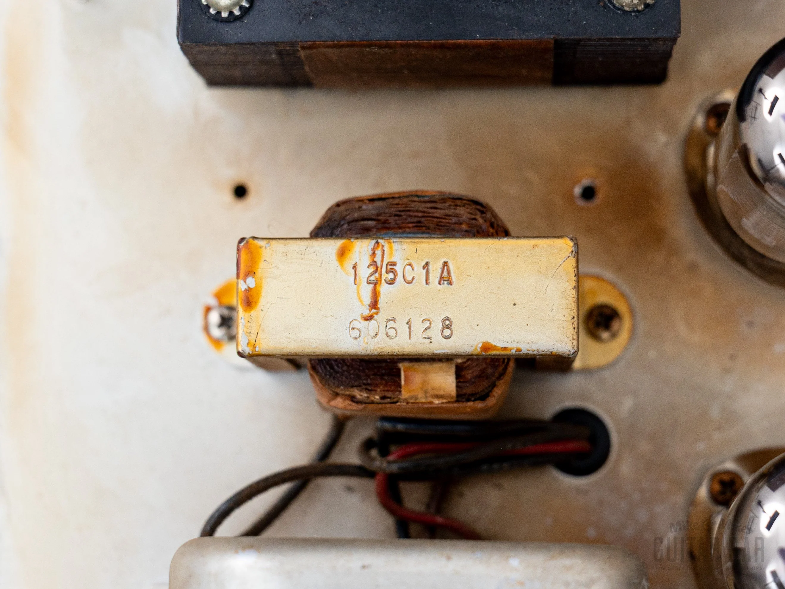 1961 Fender Bassman 6G6 Blonde Brown Panel Vintage Piggyback Tube Amp 1x12 Tone Ring w/ Oxford 12M6, Victoria Covers - Image 15