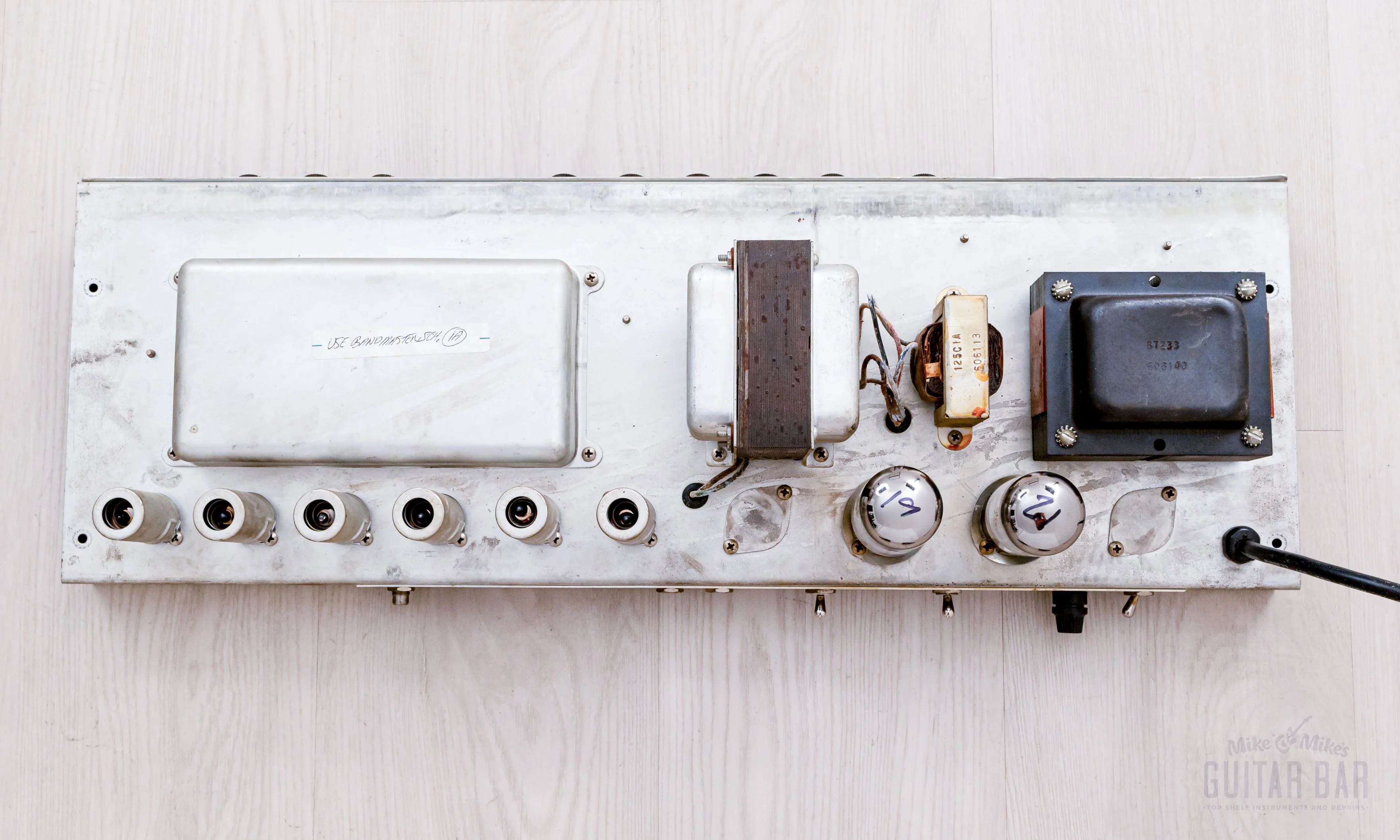 1961 Fender Vibrasonic Brown Panel Vintage Tube Amp 6G13-A 1x15 JBL D130 w/ Ftsw, Showman - Image 15