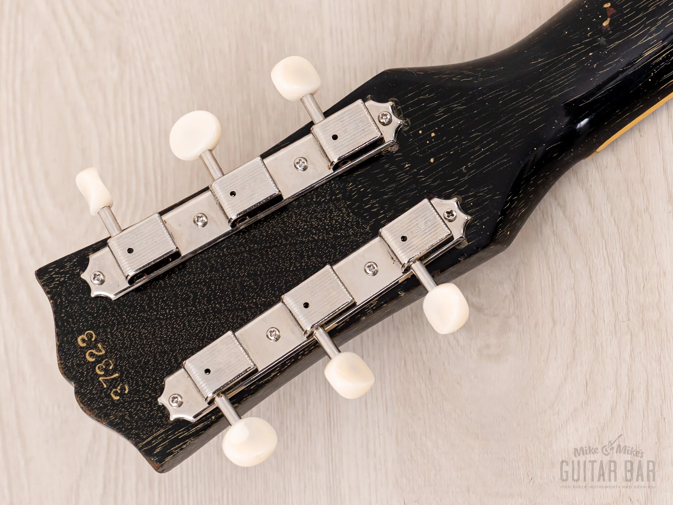 1961 Gibson Les Paul Special Double Cut Vintage Guitar Silver Fox (Dog Hair) w/ Case, Riggio - Image 5