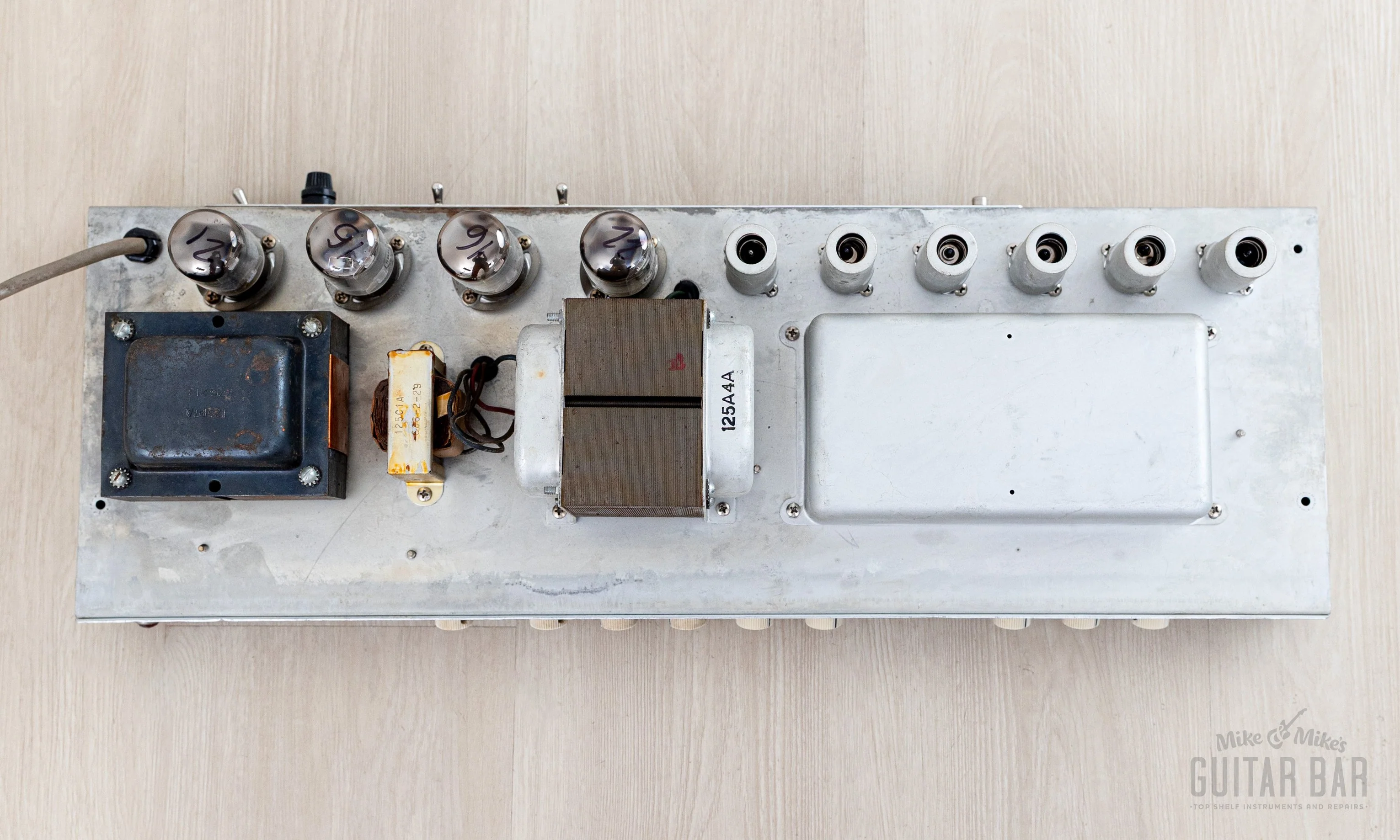 1962 Fender Dual Showman Blonde Brown Panel Vintage Piggyback Tube Amp 2x15 w/ JBL D130F, Victoria Cover - Image 19