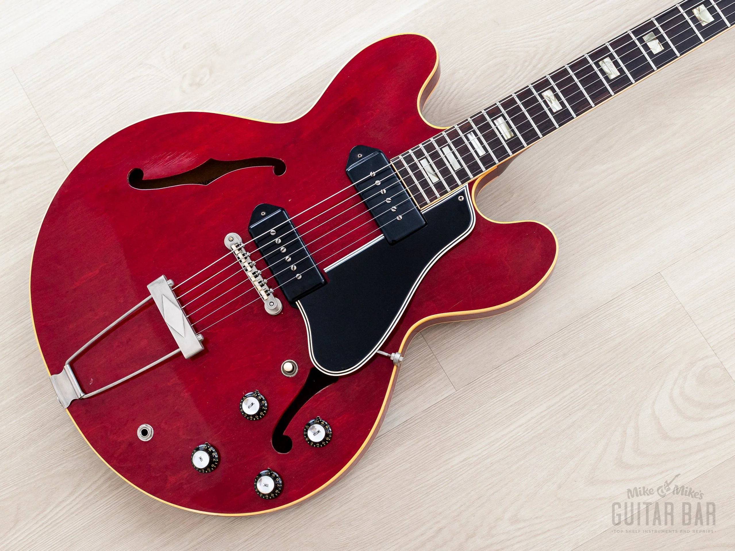 1962 Gibson ES-330 TDC Vintage Hollowbody Electric Guitar Cherry Collector-Grade w/ Case
