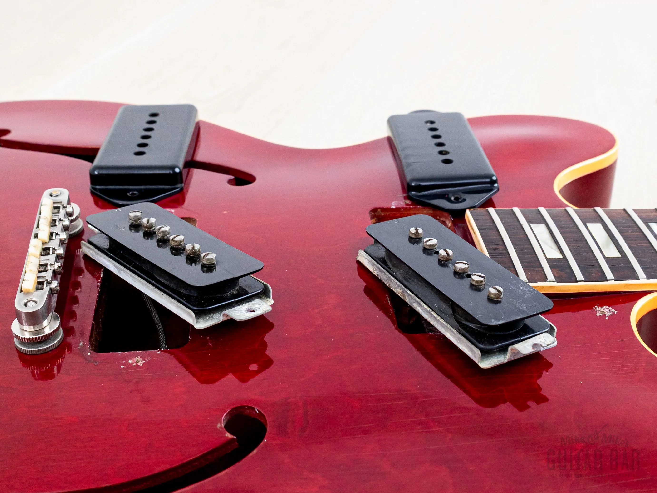 1962 Gibson ES-330 TDC Vintage Hollowbody Electric Guitar Cherry Collector-Grade w/ Case - Image 16