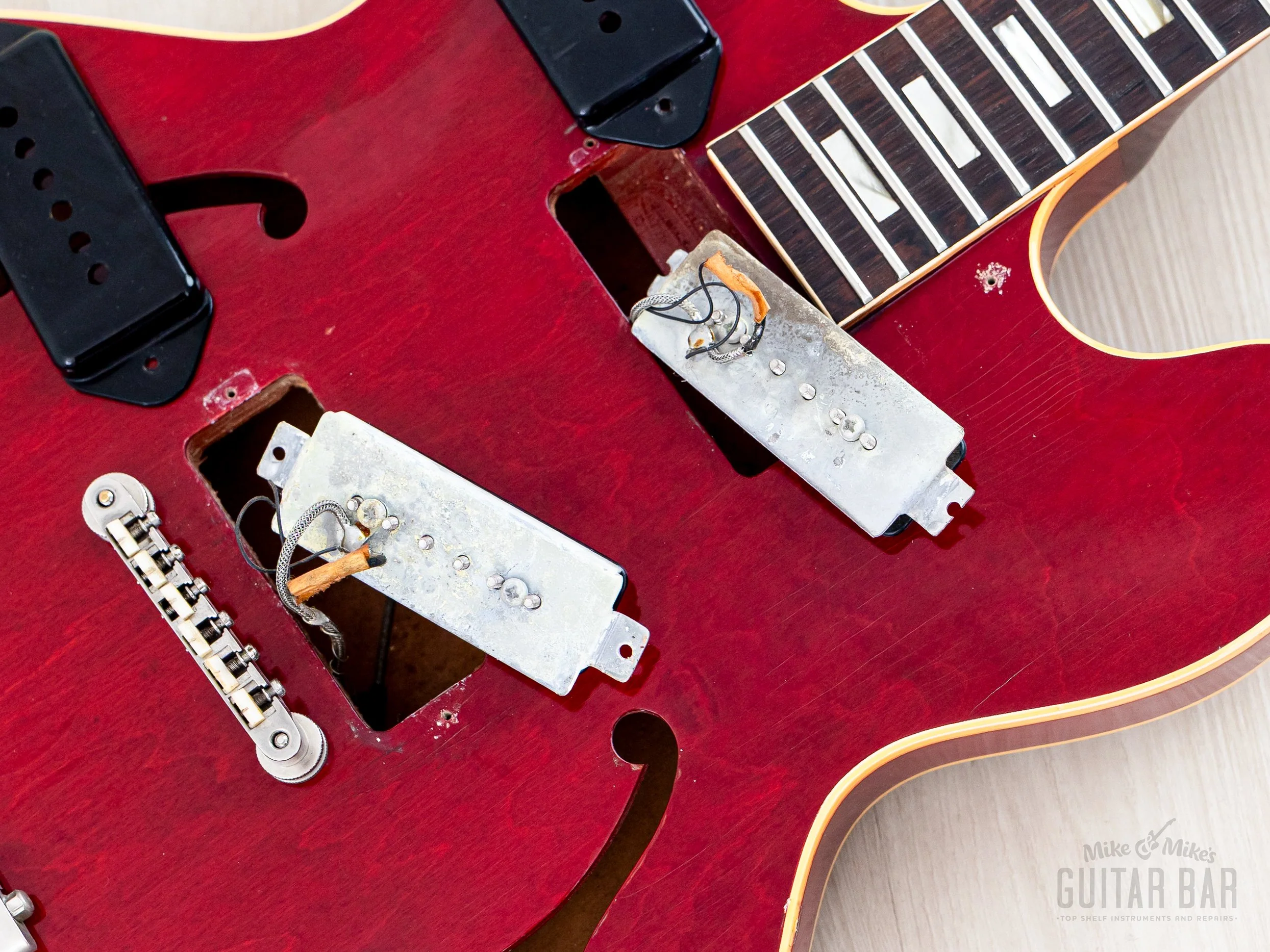 1962 Gibson ES-330 TDC Vintage Hollowbody Electric Guitar Cherry Collector-Grade w/ Case - Image 17