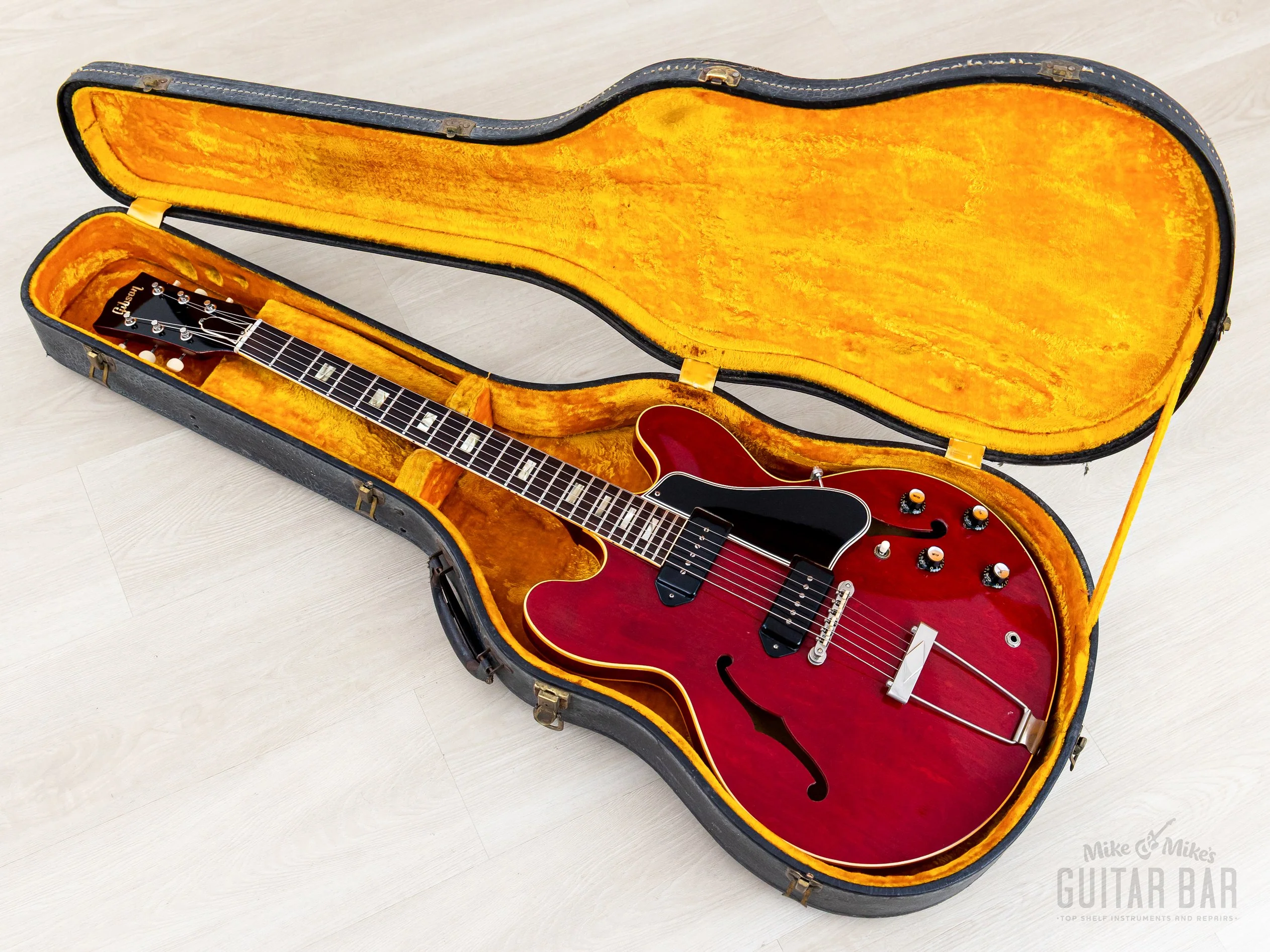 1962 Gibson ES-330 TDC Vintage Hollowbody Electric Guitar Cherry Collector-Grade w/ Case - Image 19