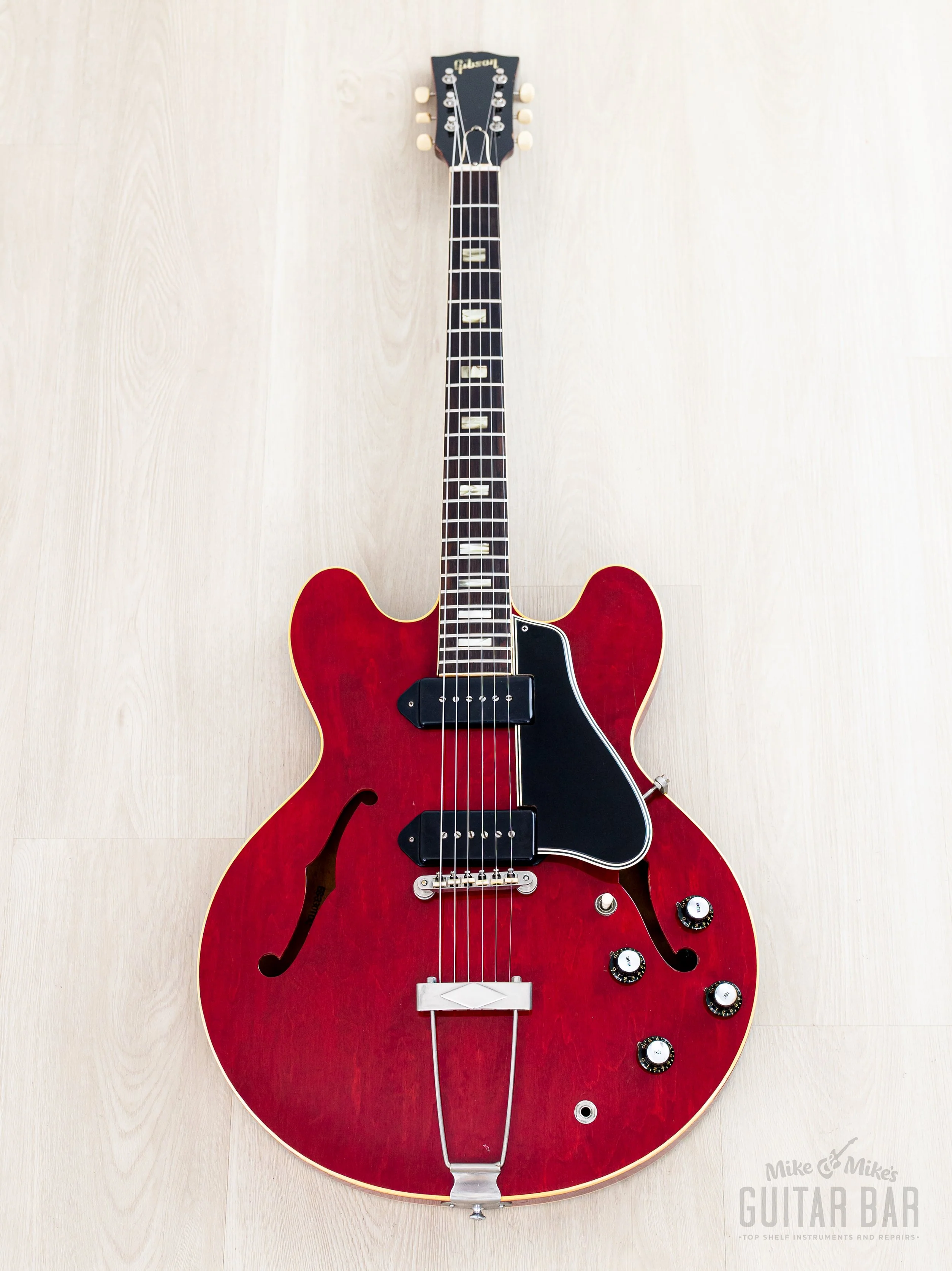 1962 Gibson ES-330 TDC Vintage Hollowbody Electric Guitar Cherry Collector-Grade w/ Case - Image 2