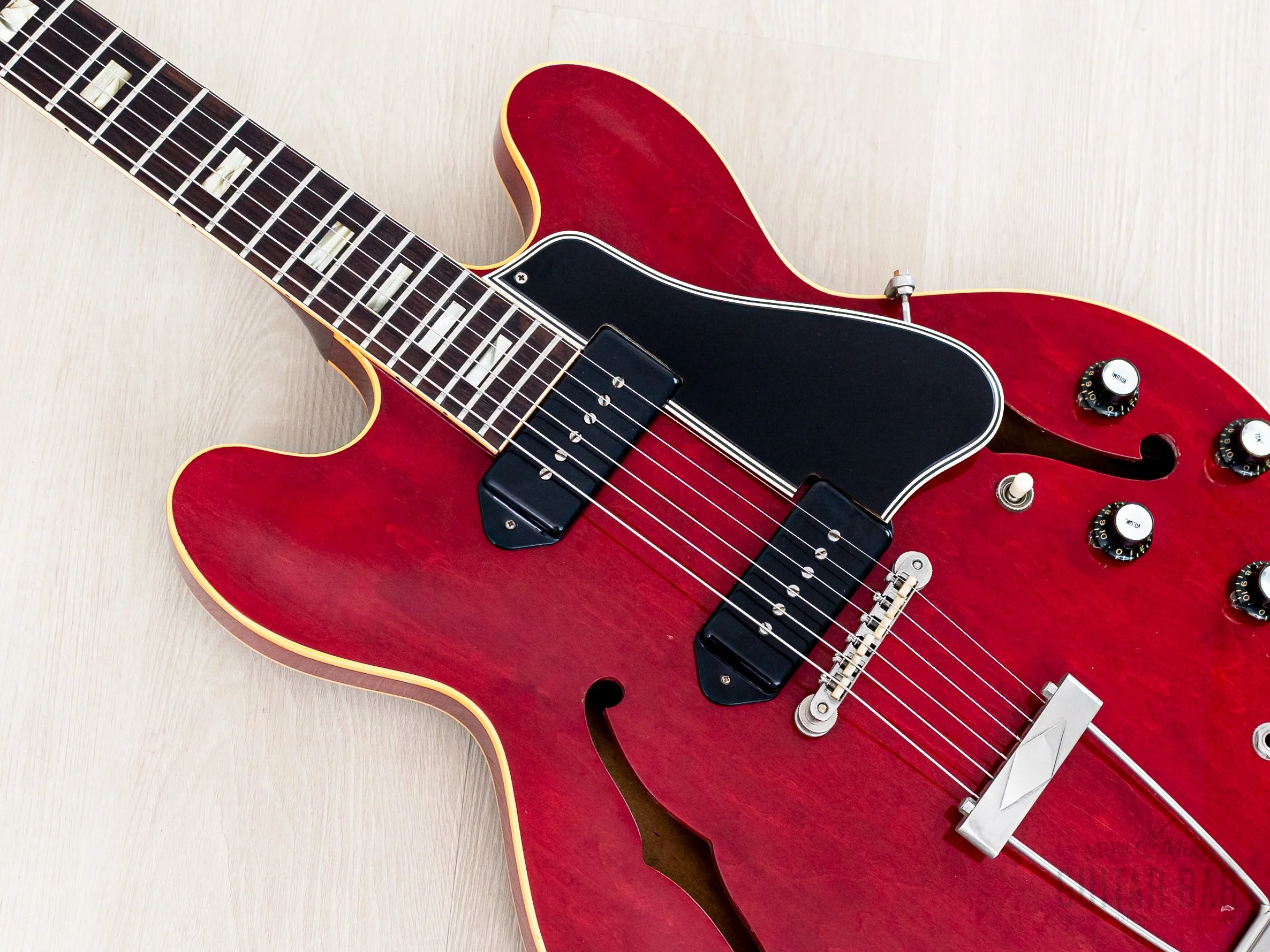 1962 Gibson ES-330 TDC Vintage Hollowbody Electric Guitar Cherry Collector-Grade w/ Case - Image 8
