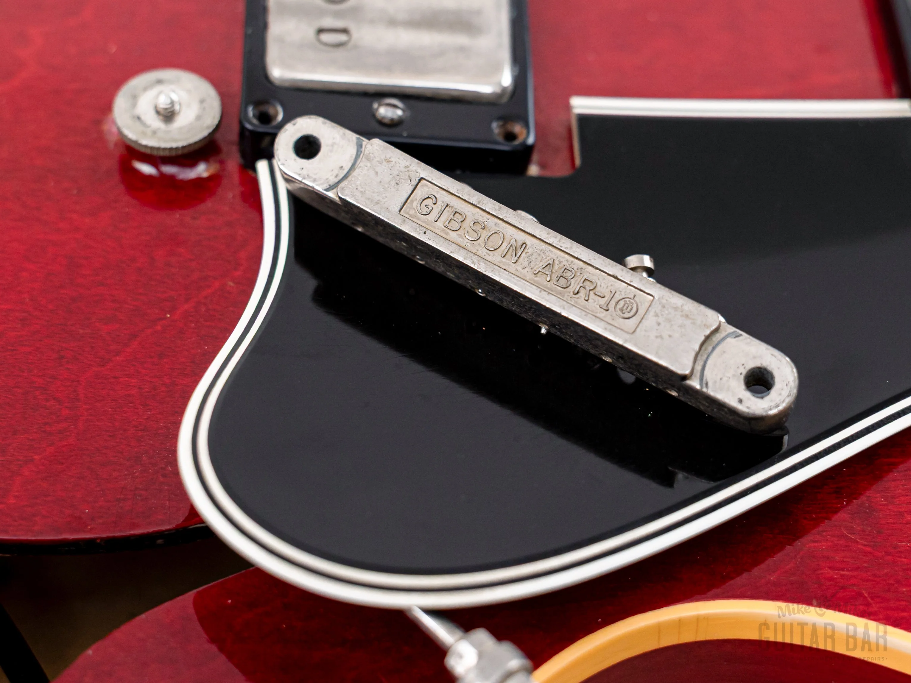 1962 Gibson ES-335 TDC Vintage Semi-Hollow Guitar Cherry w/ Bigsby, Pat # Pickups, Lifton Case - Image 20
