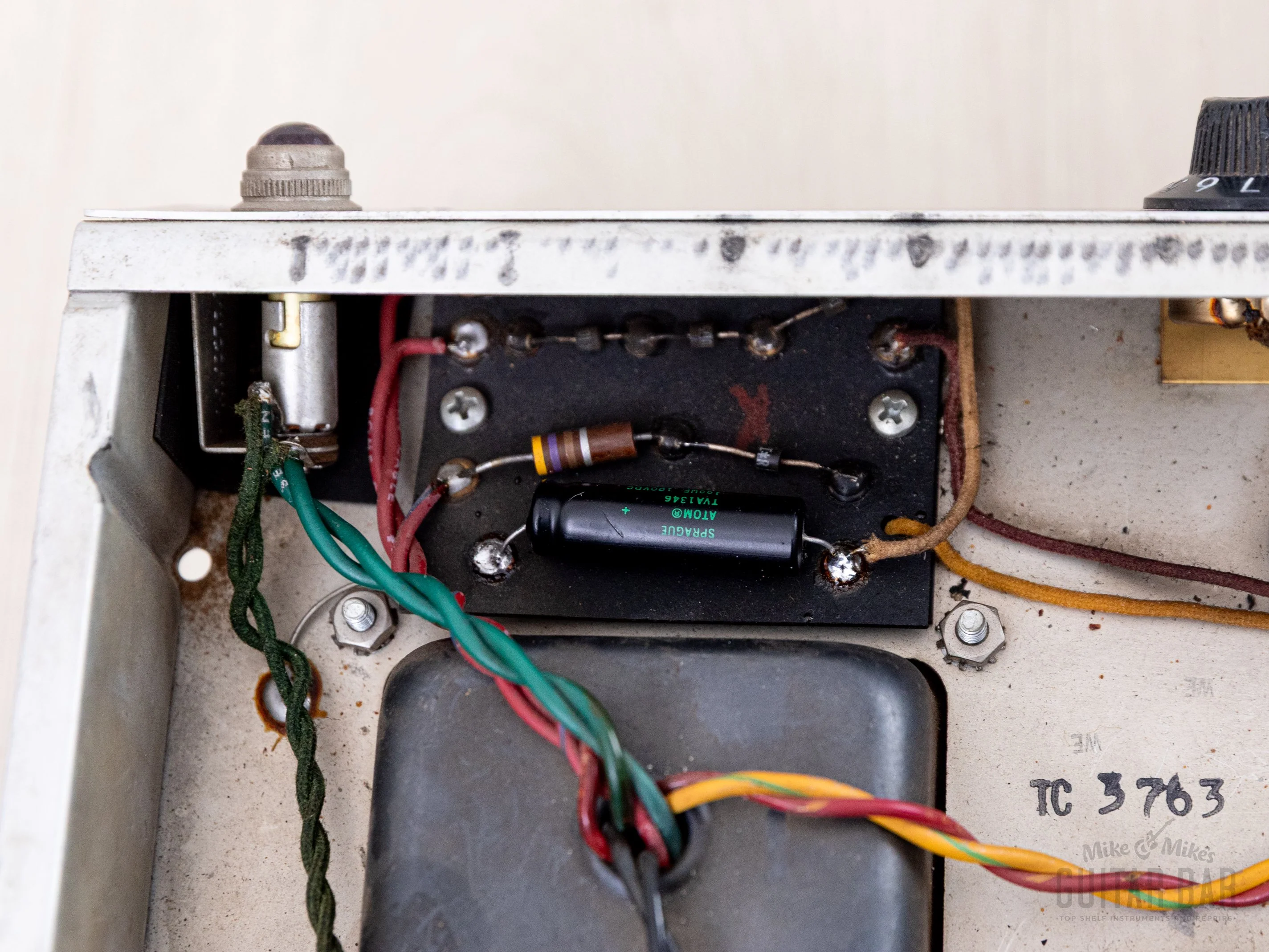 1963 Fender Dual Showman Pre-CBS Vintage Blonde Black Panel Piggyback Tube Amp w/ 7355 Tubes, JBL D130 Speakers - Image 17