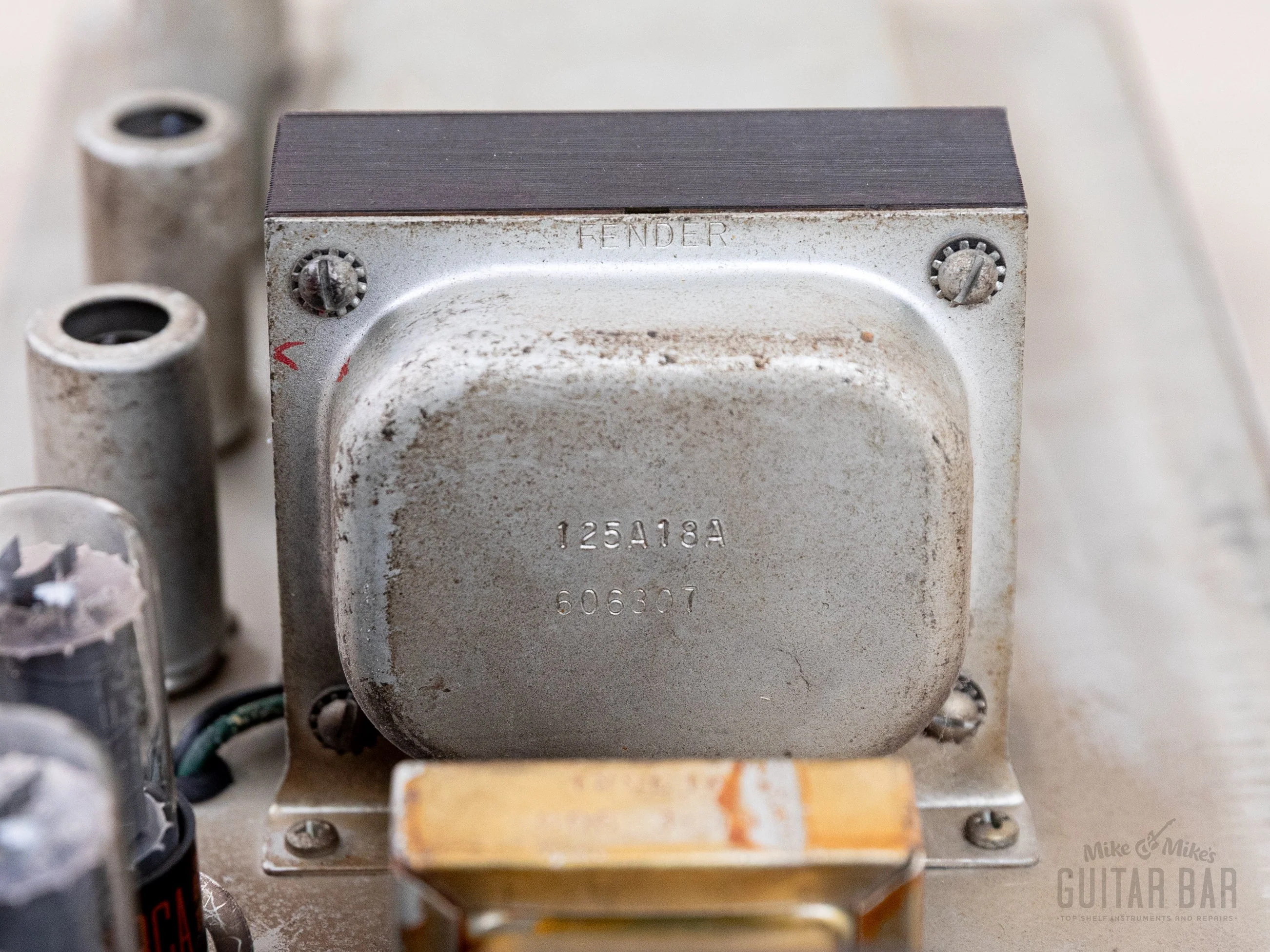 1963 Fender Dual Showman Pre-CBS Vintage Blonde Black Panel Piggyback Tube Amp w/ 7355 Tubes, JBL D130 Speakers - Image 20