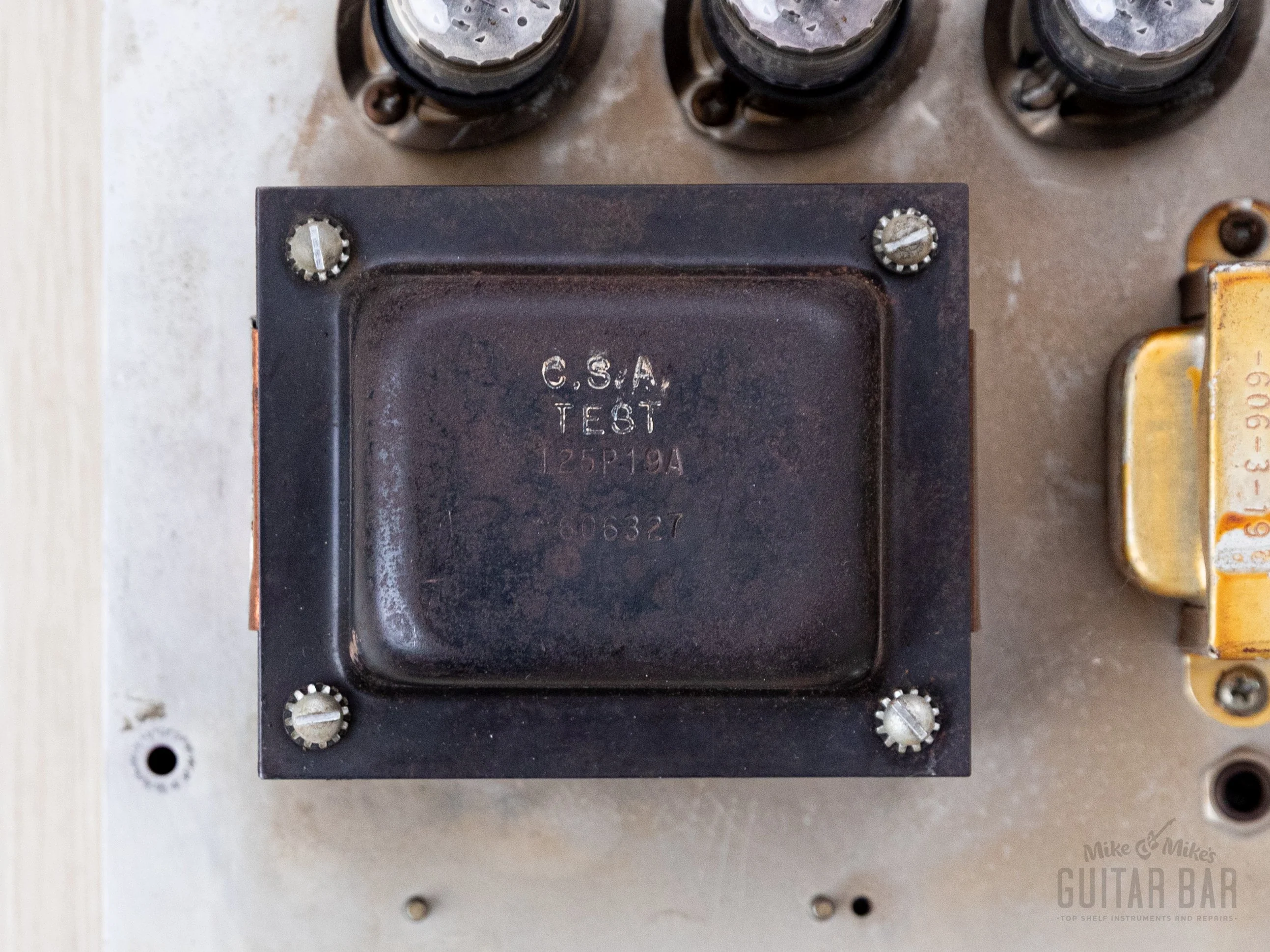 1963 Fender Dual Showman Pre-CBS Vintage Blonde Black Panel Piggyback Tube Amp w/ 7355 Tubes, JBL D130 Speakers - Image 22