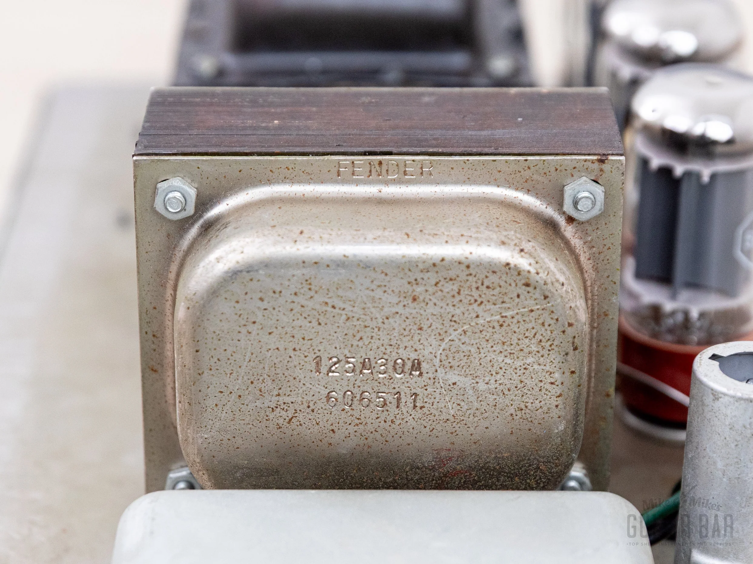 1963 Fender Showman Black Panel Blonde Pre-CBS Vintage Tube Amp Head & 1x12 Tone Ring Cab w/ JBL D120F - Image 18