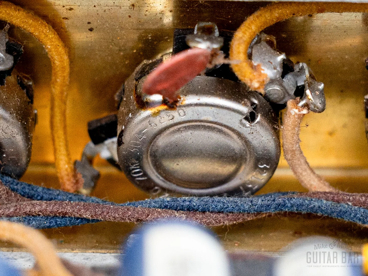 1963 Fender Vibrolux Brown Panel Vintage Pre-CBS Tube Amp 1x12 Combo, 6G11-A Circuit w/ Oxford 12L6 - Image 14