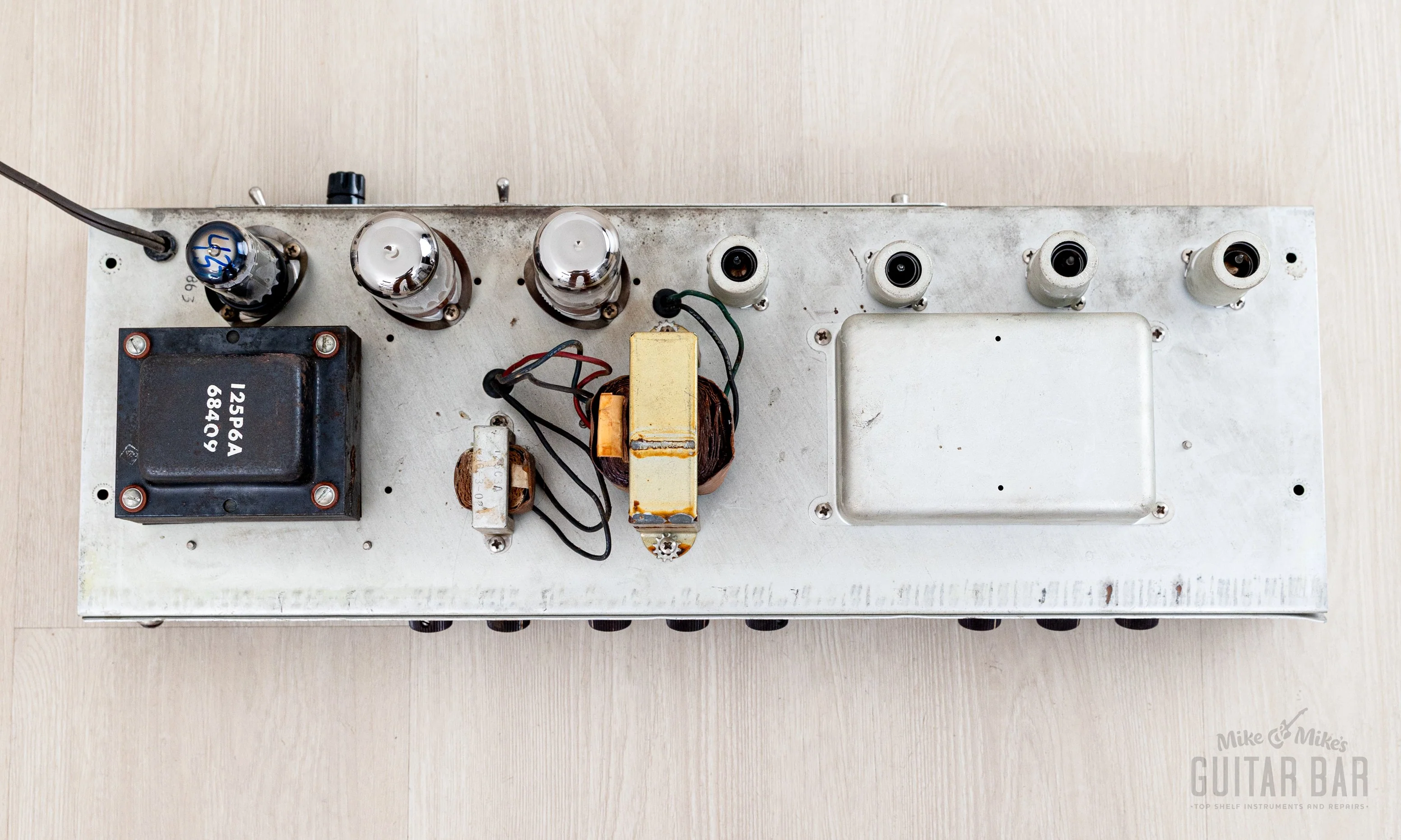 1963 Fender Vibrolux Brown Panel Vintage Pre-CBS Tube Amp 1x12 Combo, 6G11-A Circuit w/ Oxford 12L6 - Image 15