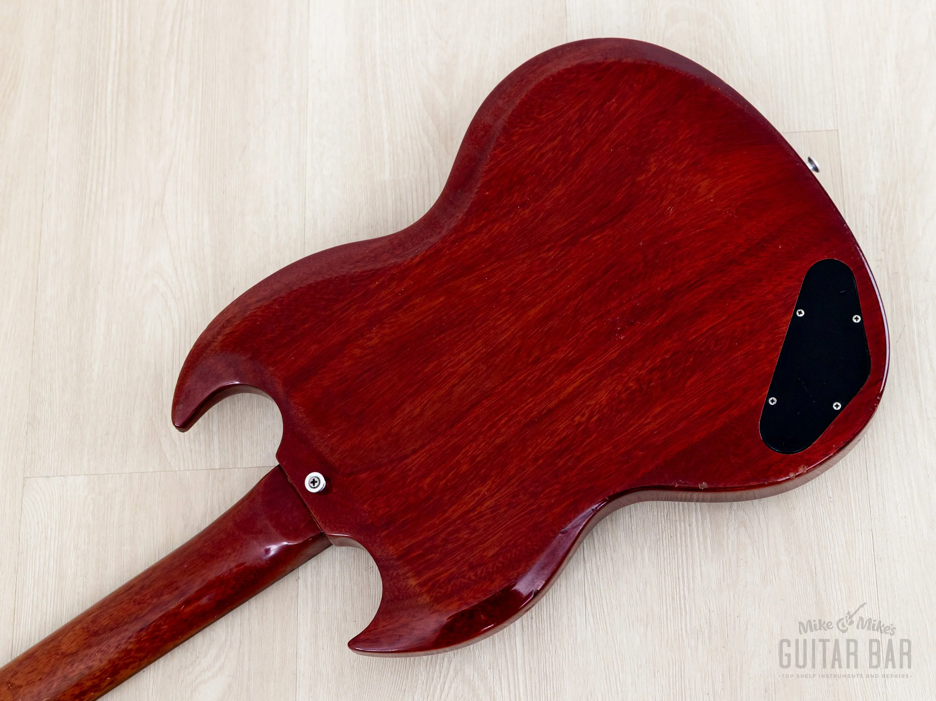 1963 Gibson EB-0 Cherry Vintage Short Scale SG Bass, 100% Original w/ Case - Image 15