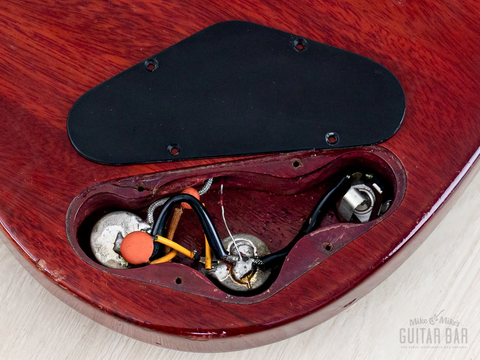 1963 Gibson EB-0 Cherry Vintage Short Scale SG Bass, 100% Original w/ Case - Image 16