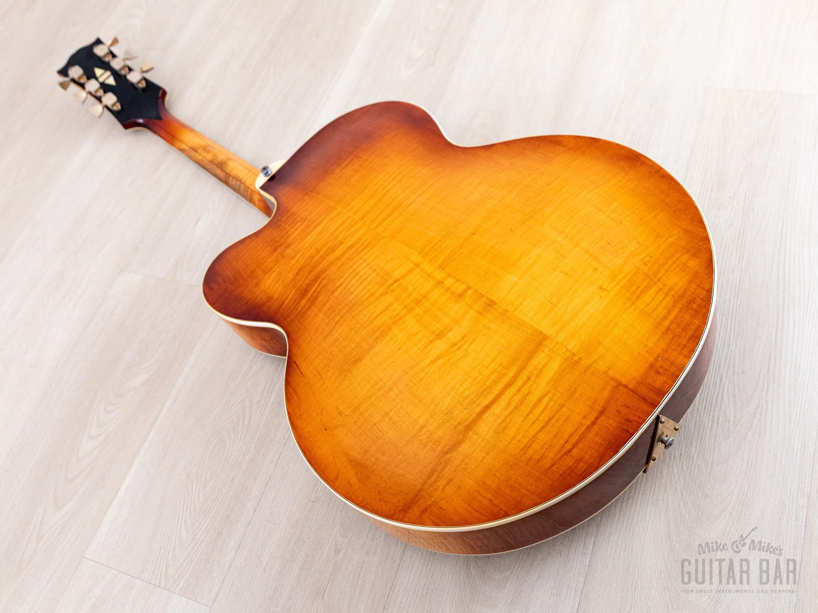 1963 Gibson Super 400C Cutaway Acoustic Archtop Guitar Cherry Sunburst, 100% Original w/ Case - Image 16