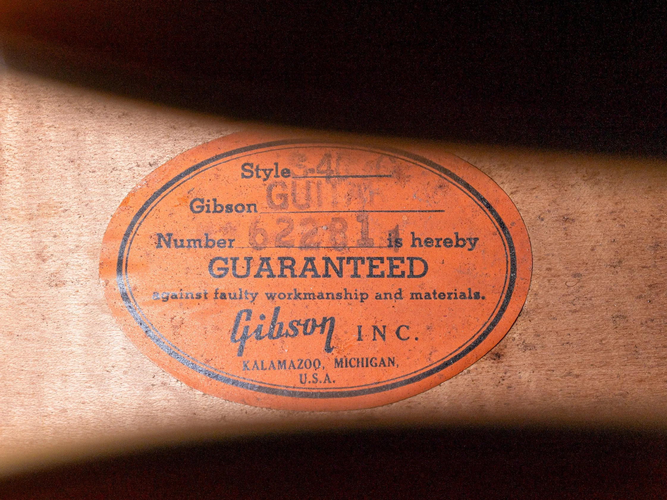 1963 Gibson Super 400C Cutaway Acoustic Archtop Guitar Cherry Sunburst, 100% Original w/ Case - Image 6