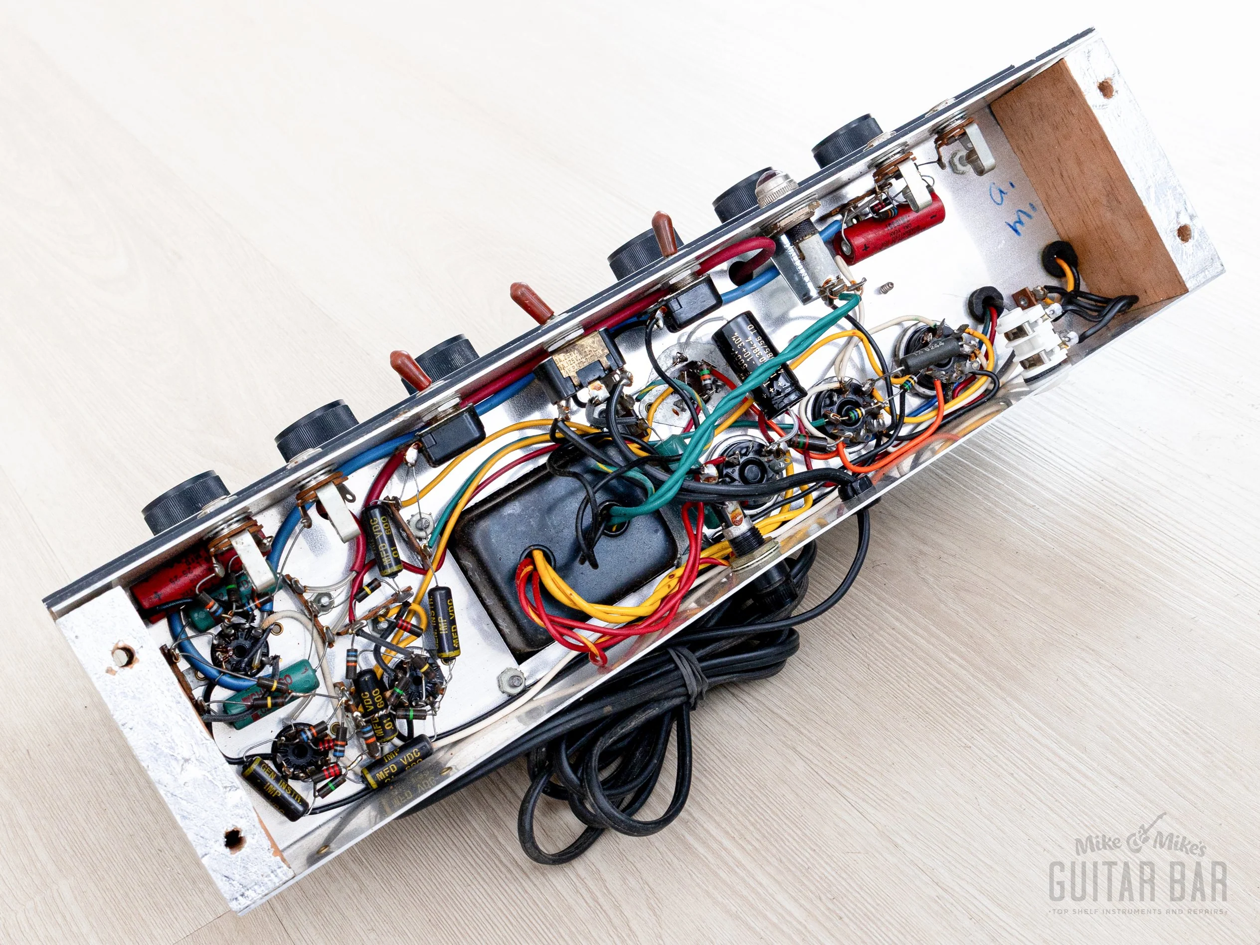 1963 Silvertone 1483 Vintage Tube Amp 1x15 Jensen, USA Danelectro-Made - Image 14
