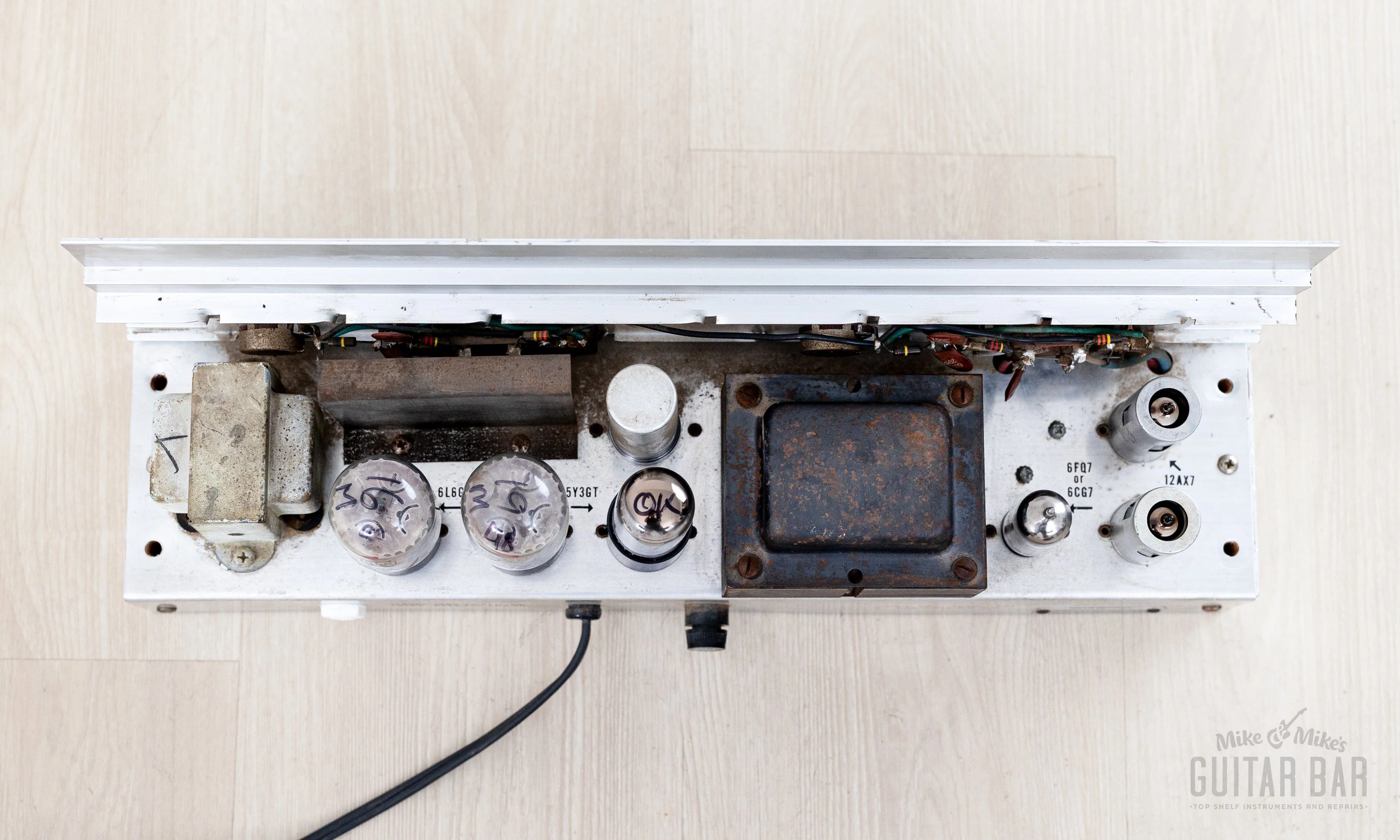 1963 Silvertone 1483 Vintage Tube Amp 1x15 Jensen, USA Danelectro-Made - Image 16