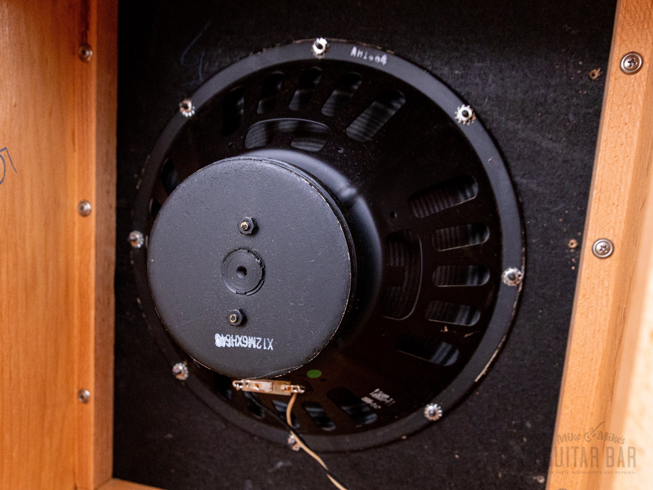 1964 Fender Bassman 6G6-B Tuxedo Brown Panel Blonde Vintage Piggyback Tube Amp, 100% Original w/ Oxford 12M6 - Image 10