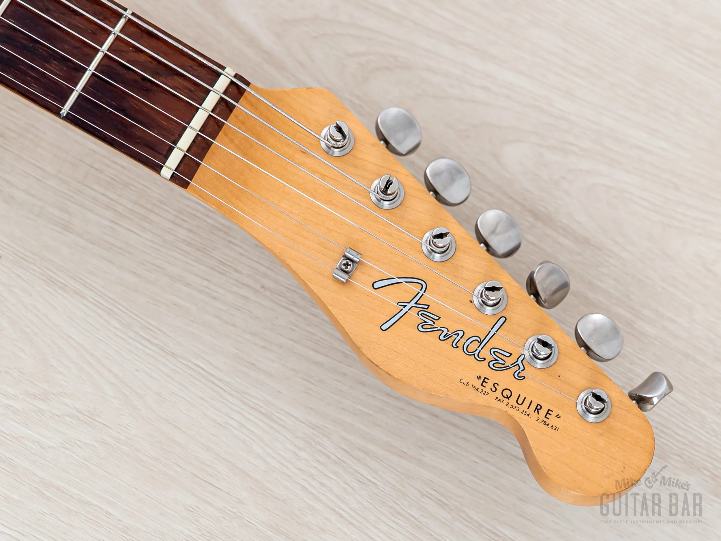 1964 Fender Esquire Pre-CBS One-Owner Vintage Guitar w/ Hangtag, Strap, Blonde Case - Image 4