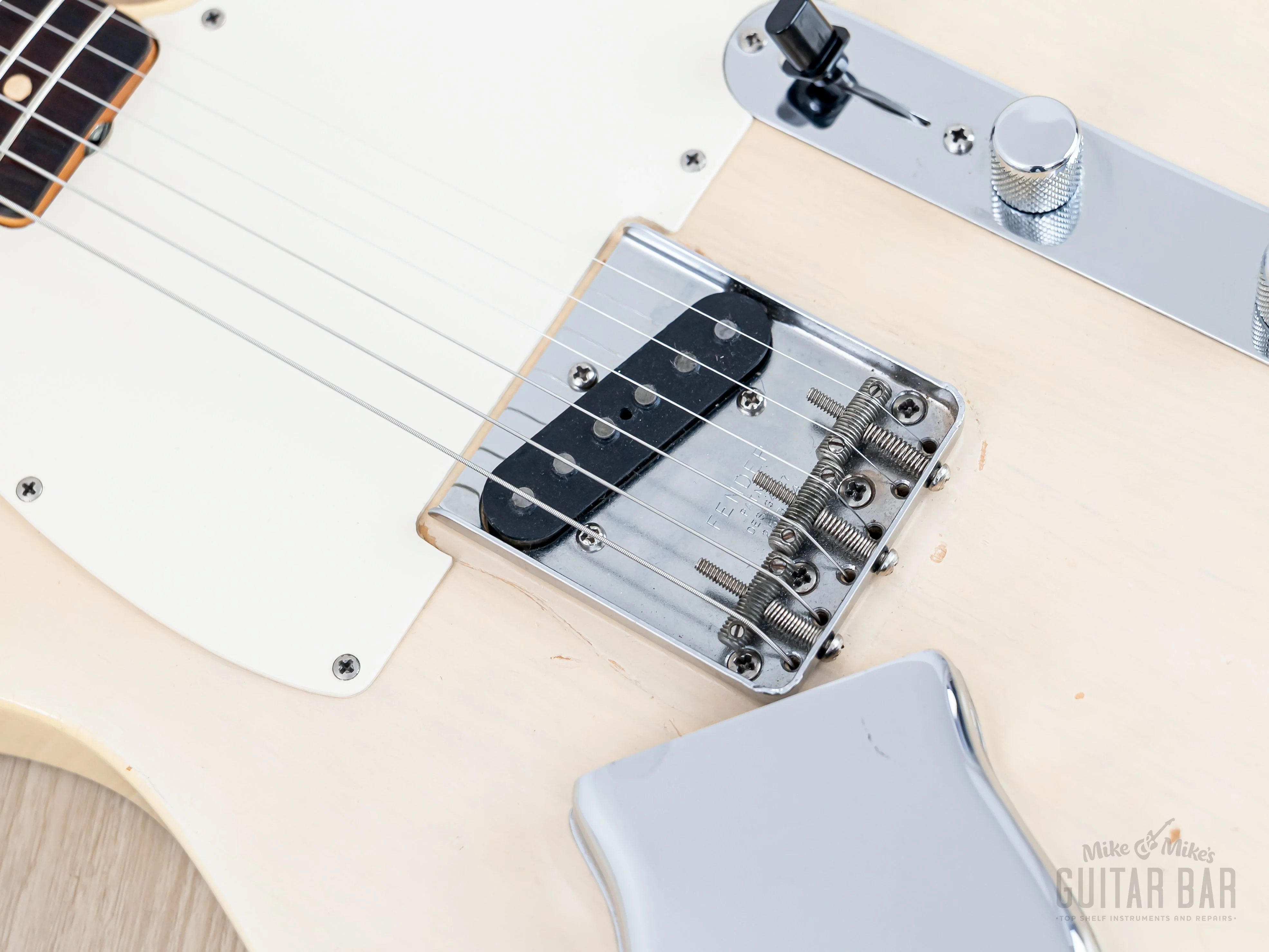 1964 Fender Esquire Pre-CBS One-Owner Vintage Guitar w/ Hangtag, Strap, Blonde Case - Image 7