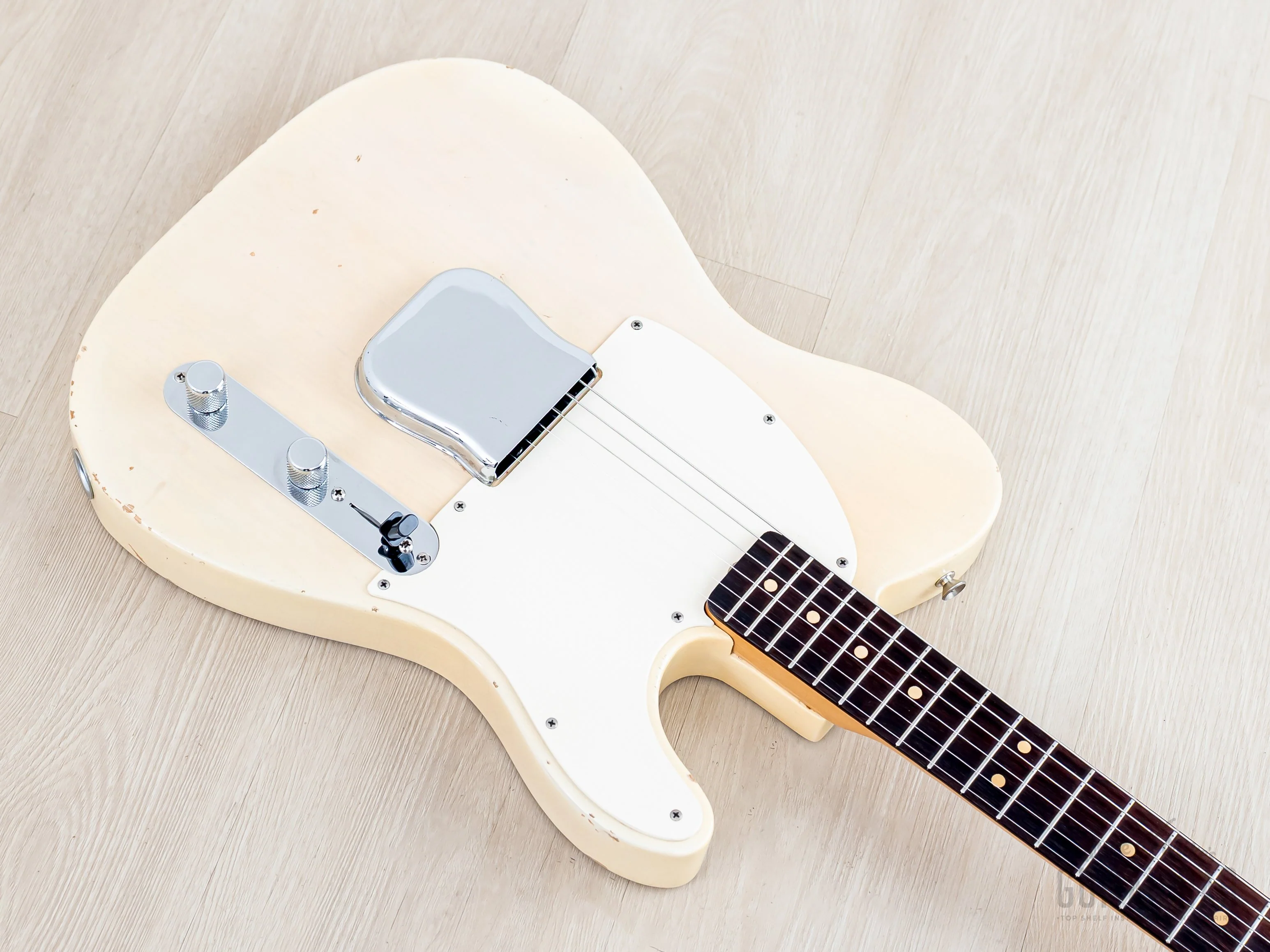 1964 Fender Esquire Pre-CBS One-Owner Vintage Guitar w/ Hangtag, Strap, Blonde Case - Image 8