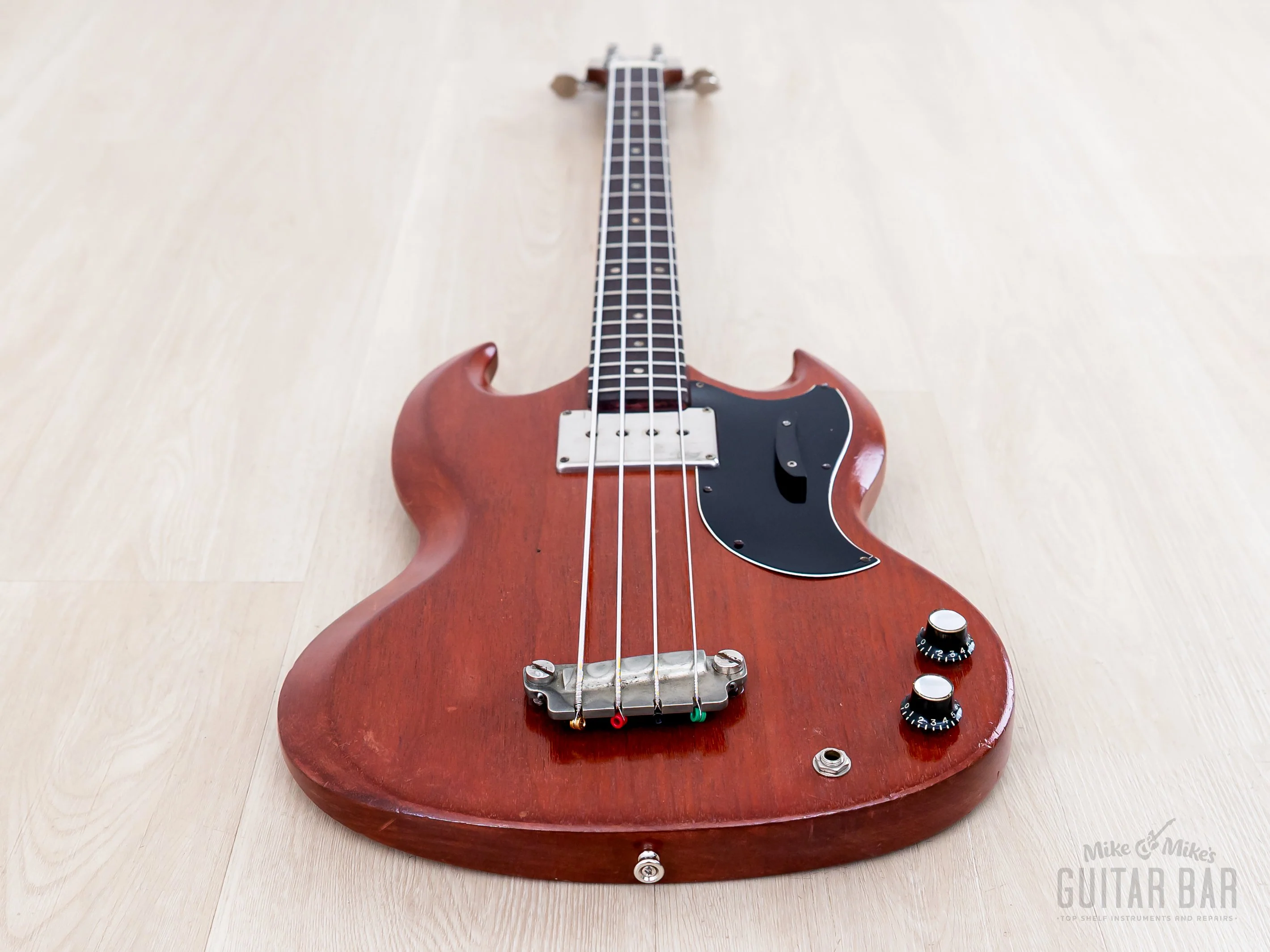 1964 Gibson EB-0 Vintage Short Scale Bass Cherry, 100% Original w/ Case - Image 10
