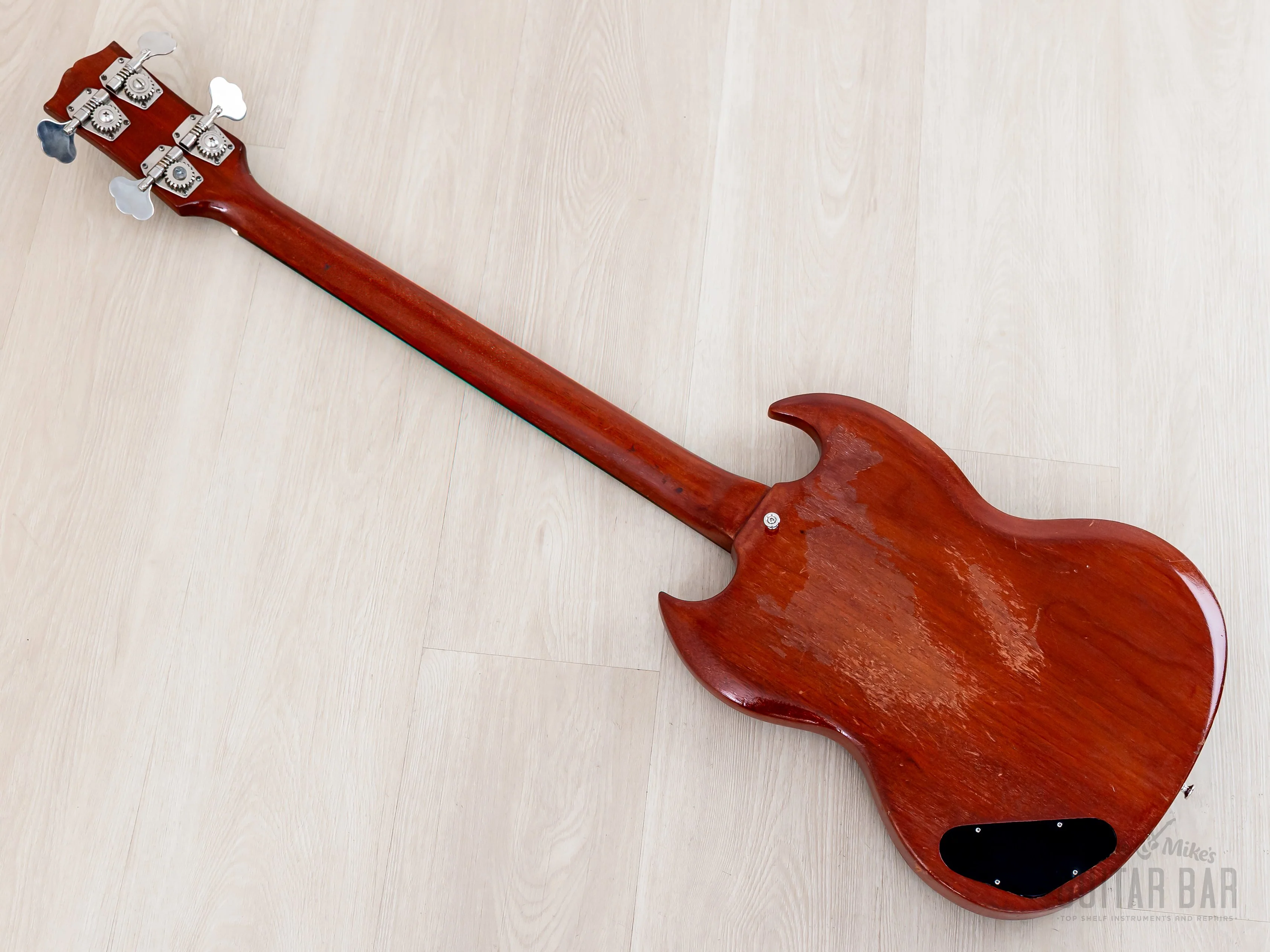 1964 Gibson EB-0 Vintage Short Scale Bass Cherry, 100% Original w/ Case - Image 12