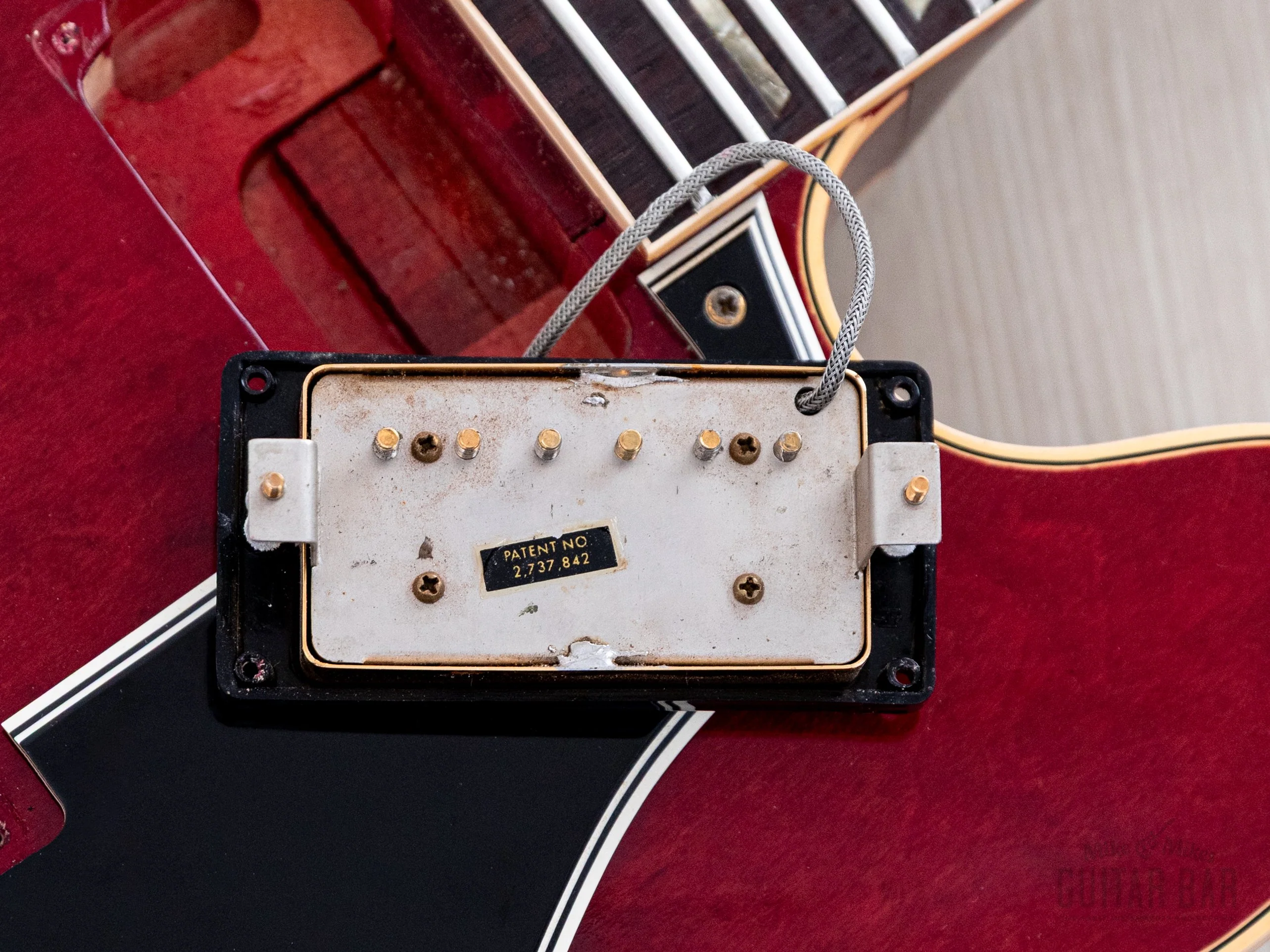 1964 Gibson ES-345 Vintage Semi-Hollow Guitar Cherry, Collector-Grade w/ Case - Image 17