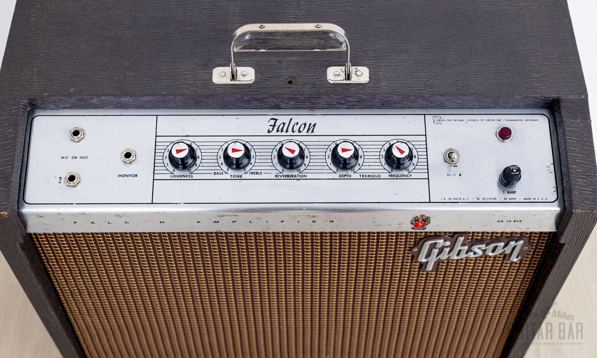 1964 Gibson Falcon GA-19 RVT Vintage Tube Amp 1x12 w/ Jenson - Image 4