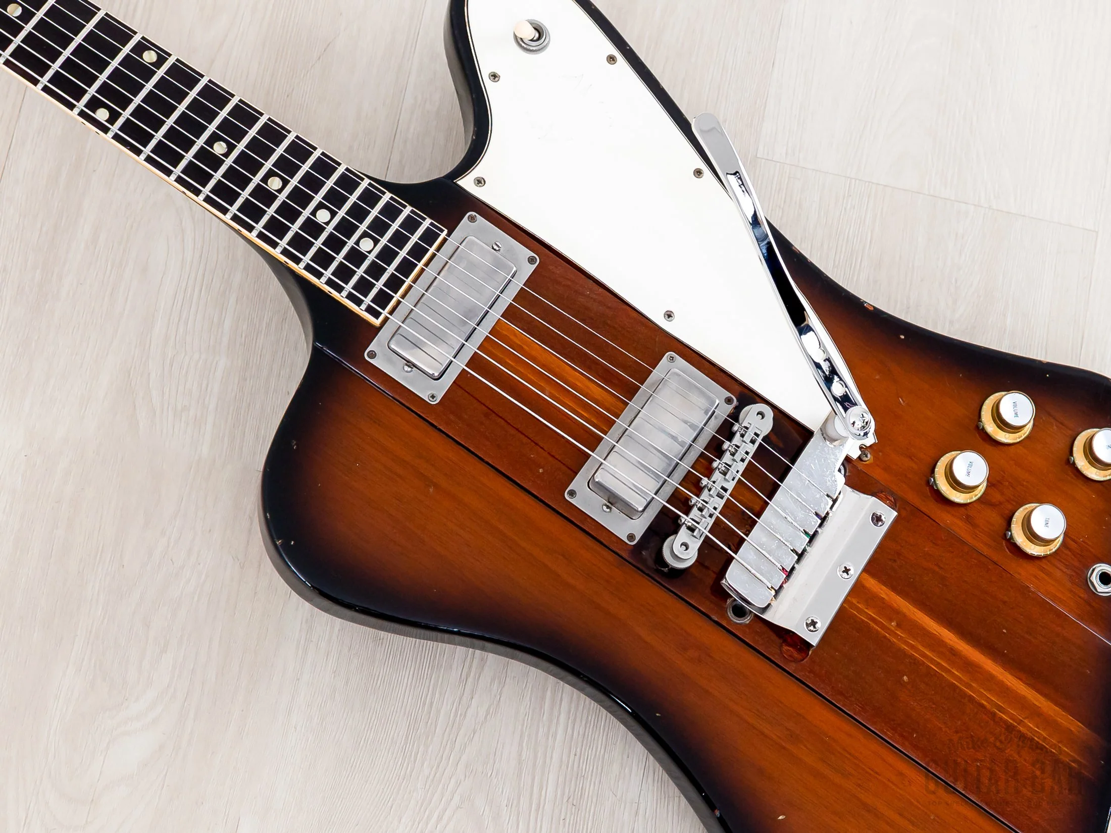 1964 Gibson Firebird III Vintage Neck Through Guitar Sunburst w/ Case - Image 7