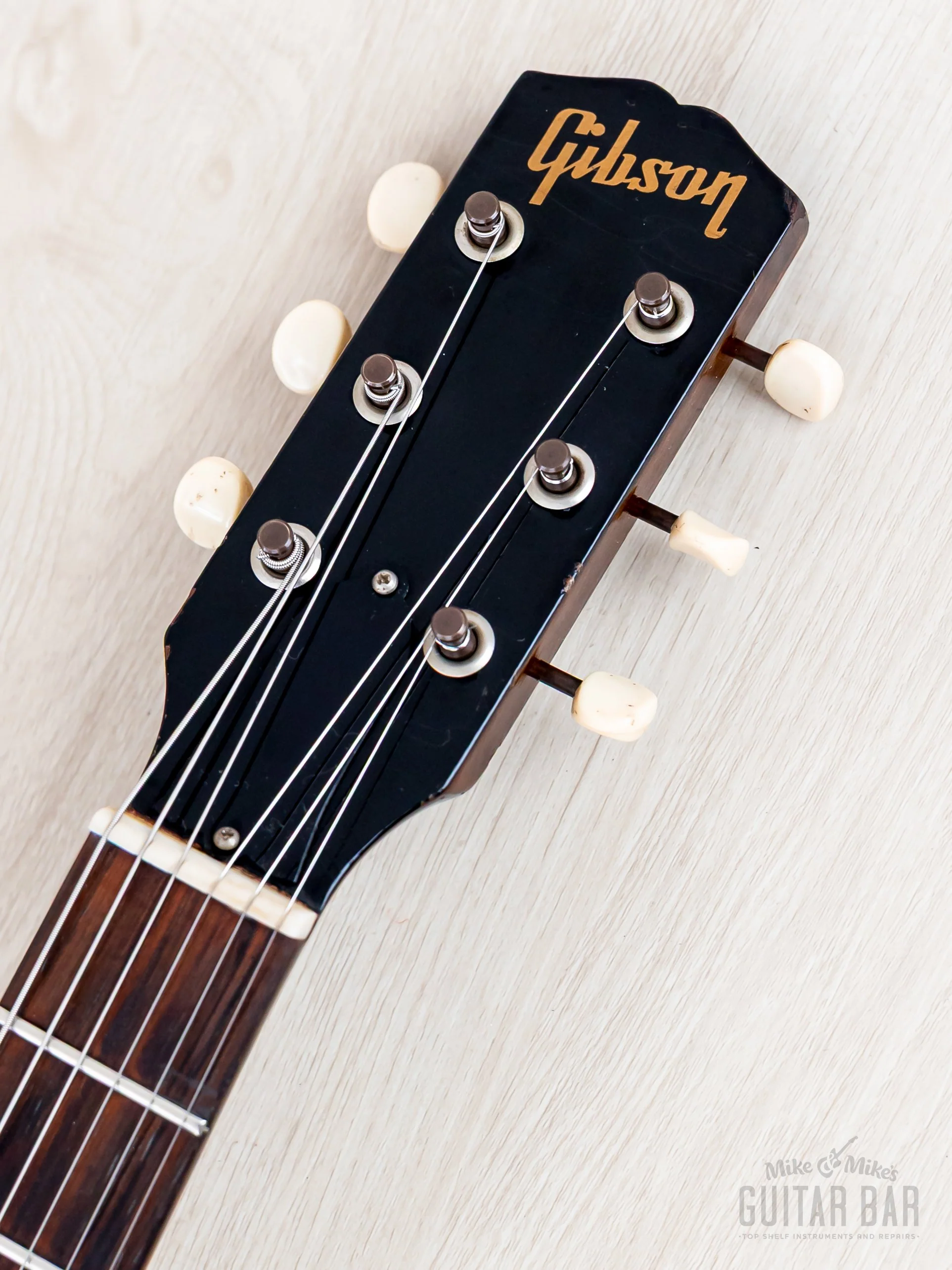 1964 Gibson Melody Maker Double Cut Vintage Guitar Sunburst, 100% Original w/ Case - Image 4