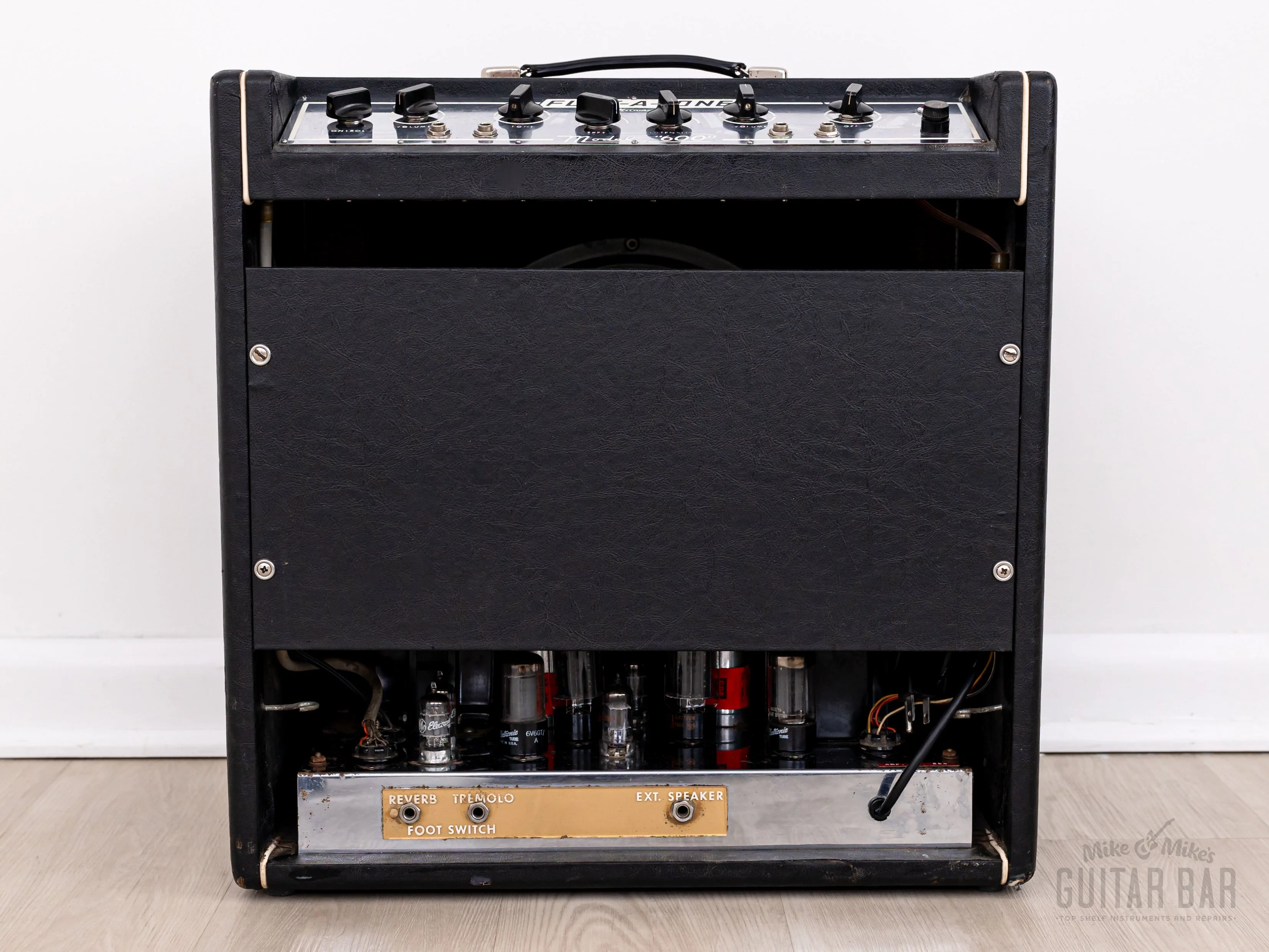 1965 Flot-A-Tone Model 600 Reverb 1x12 Vintage Tube Combo Amp w/ Jensen - Image 11