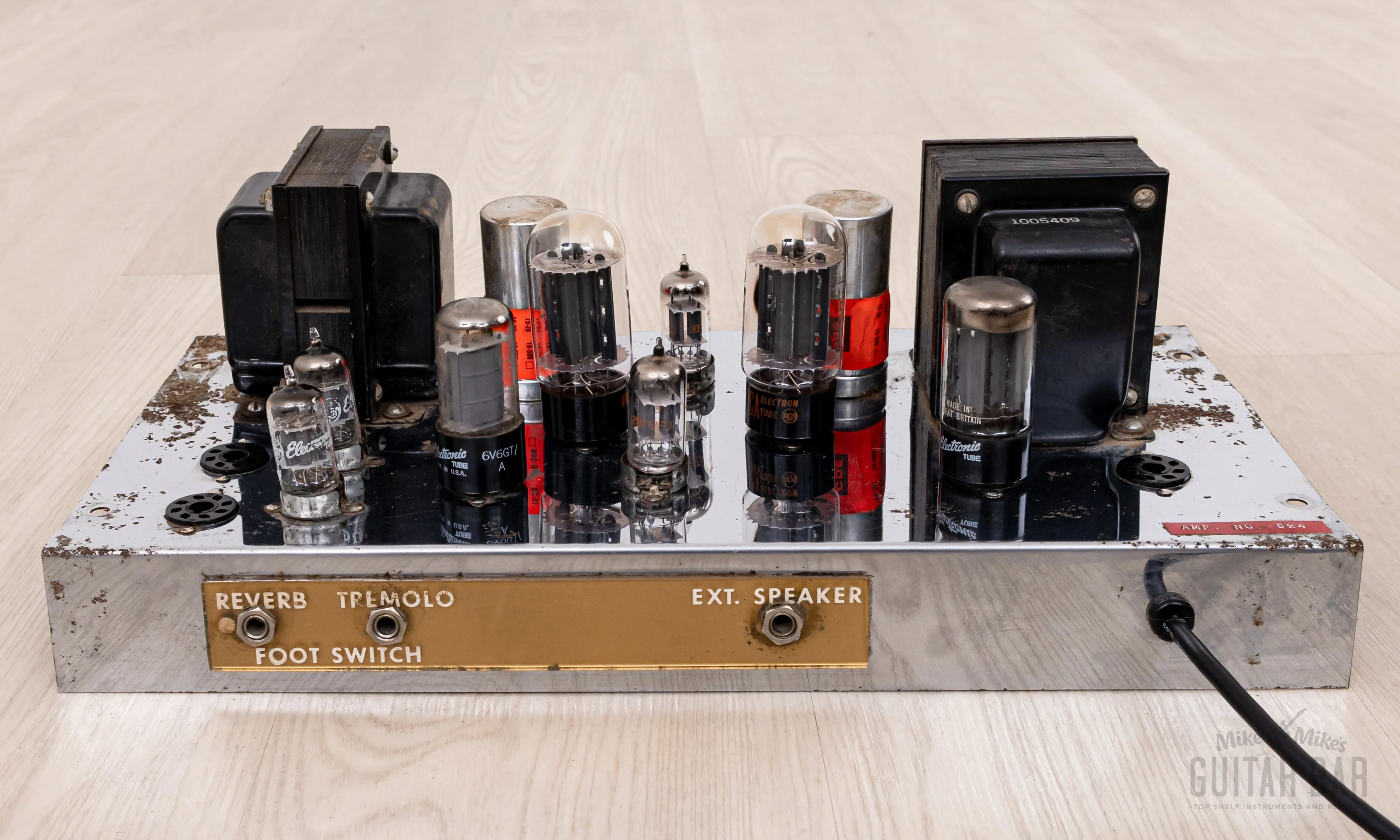 1965 Flot-A-Tone Model 600 Reverb 1x12 Vintage Tube Combo Amp w/ Jensen - Image 19