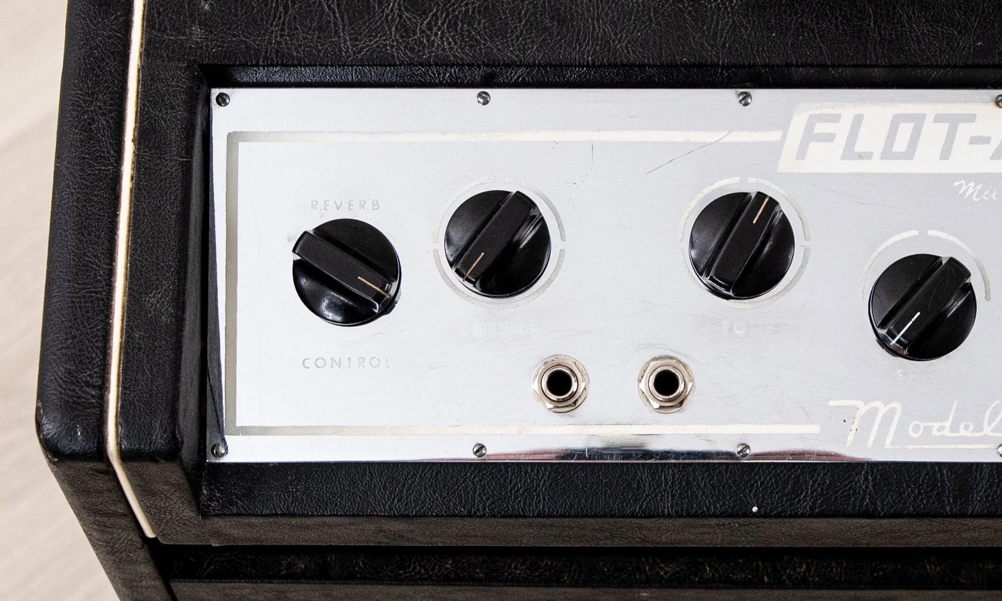 1965 Flot-A-Tone Model 600 Reverb 1x12 Vintage Tube Combo Amp w/ Jensen - Image 6