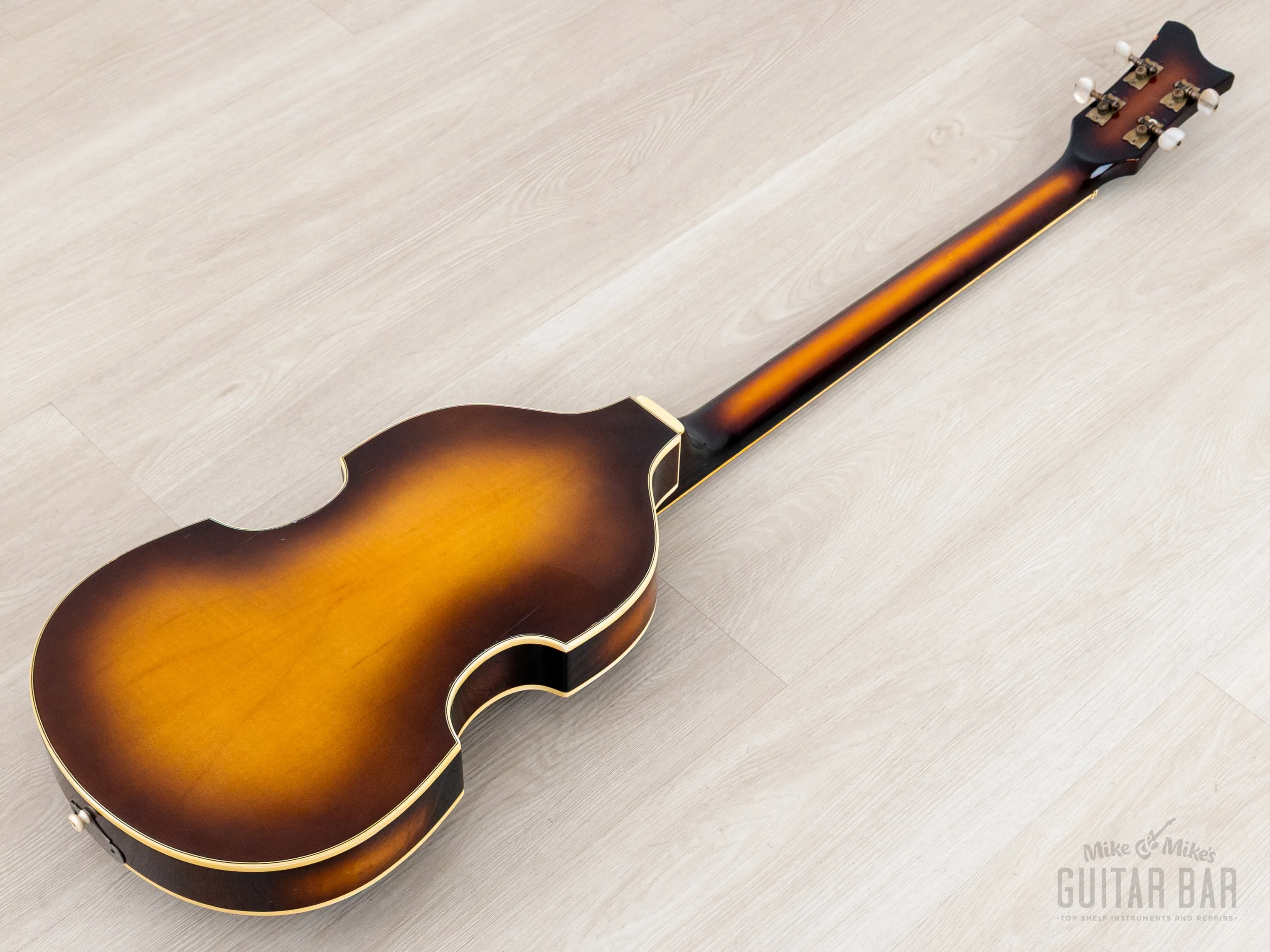 1965 Hofner 500/1 Violin Bass Vintage Beatle Bass w/ Staple Pickups & Case - Image 14