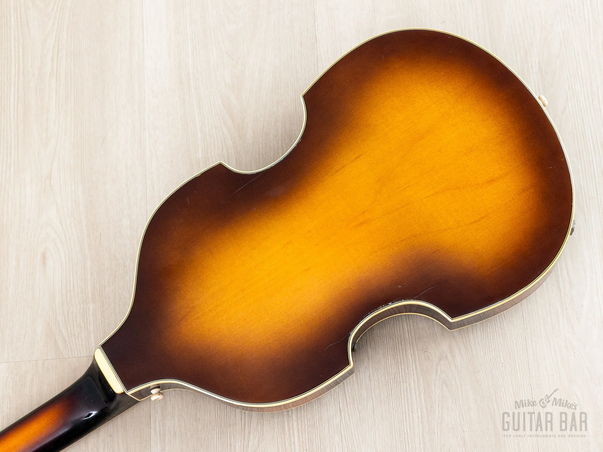 1965 Hofner 500/1 Violin Bass Vintage Beatle Bass w/ Staple Pickups & Case - Image 15