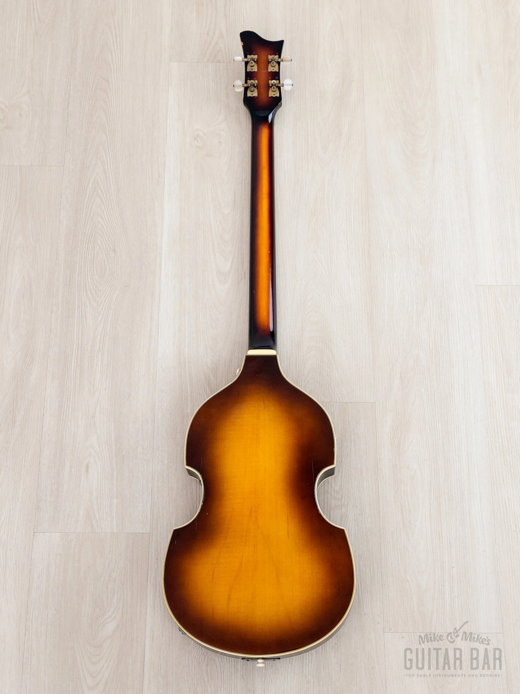 1965 Hofner 500/1 Violin Bass Vintage Beatle Bass w/ Staple Pickups & Case - Image 3