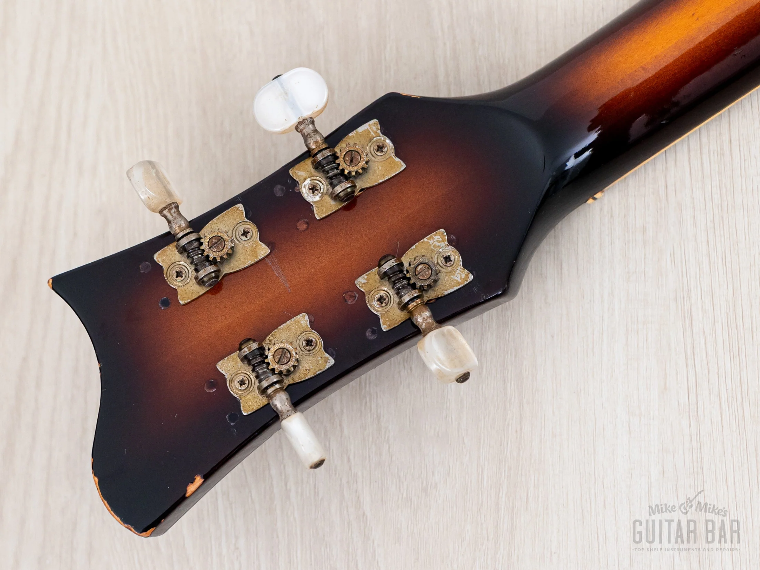 1965 Hofner 500/1 Violin Bass Vintage Beatle Bass w/ Staple Pickups & Case - Image 5