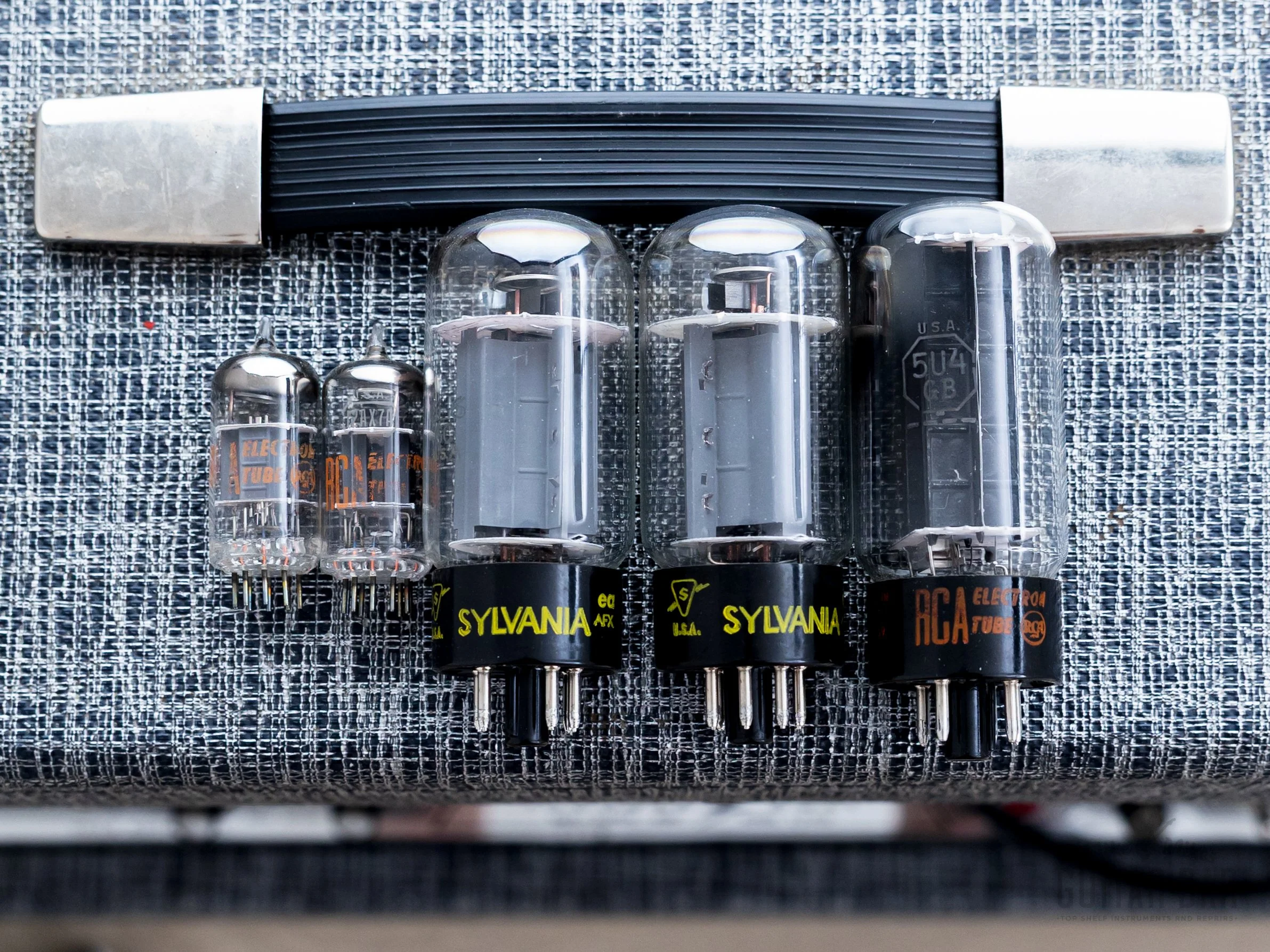 1965 Supro Thunderbolt S6420 Vintage 1x15 Tube Amp, Near-Mint w/ Jensen C15PS & USA Tube Set - Image 15