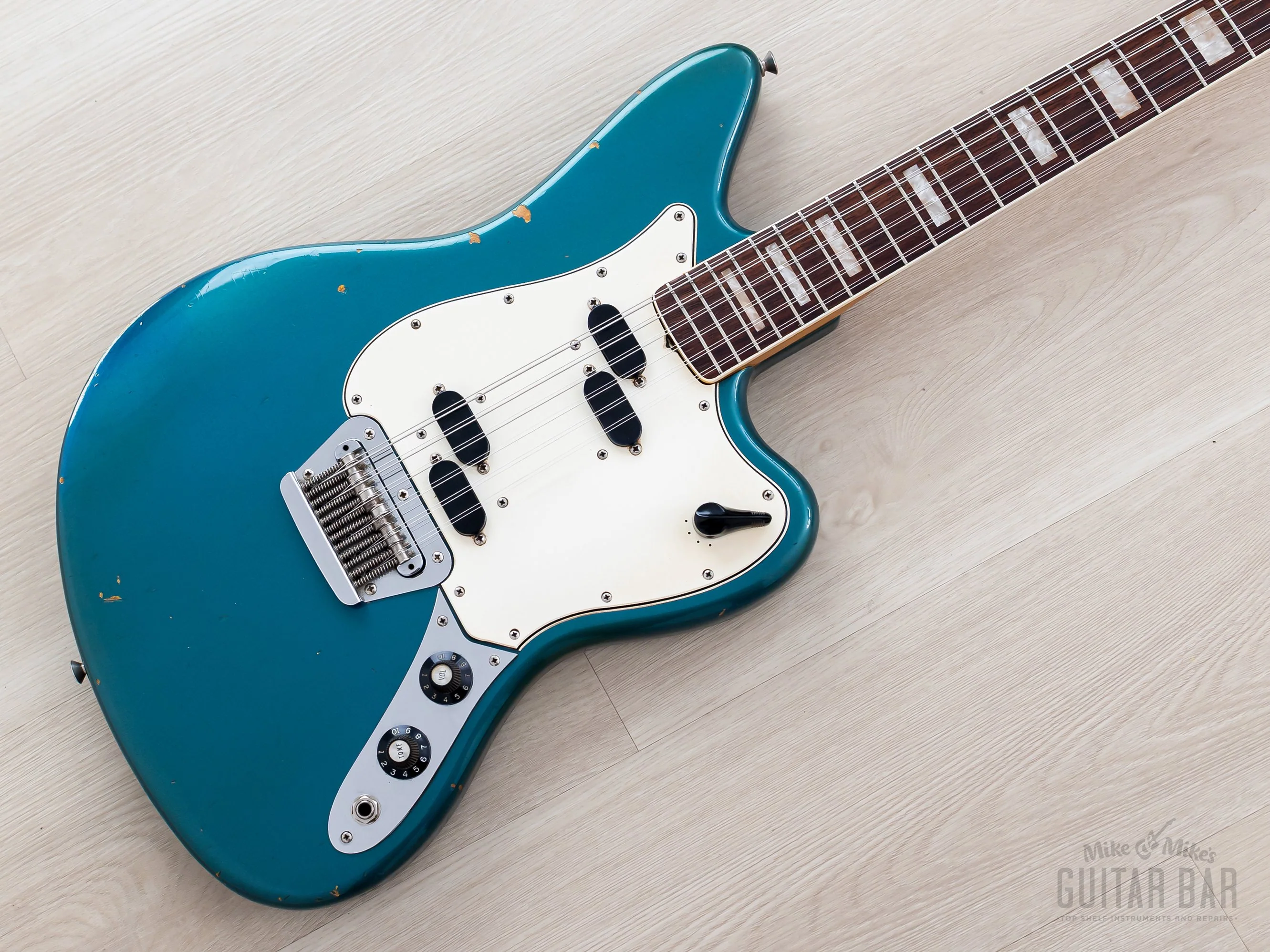 1966 Fender Electric XII Vintage 12-String Guitar Lake Placid Blue, 100% Original w/ Cas