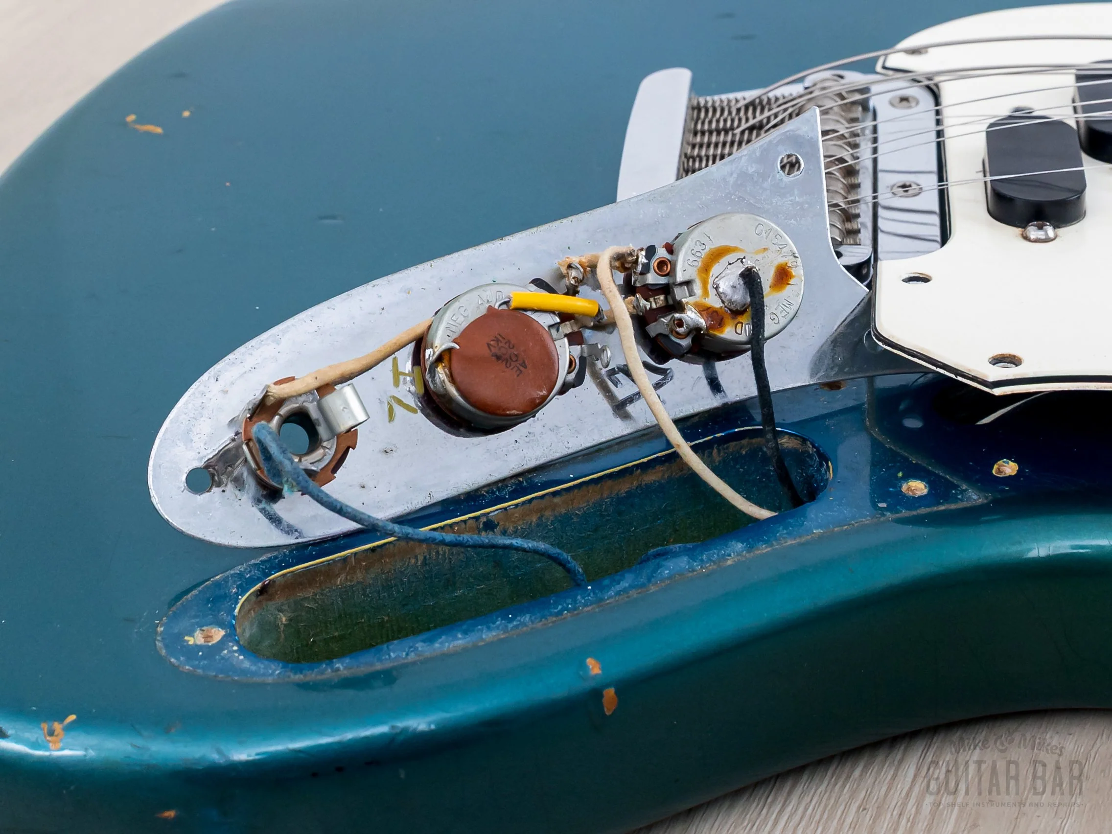 1966 Fender Electric XII Vintage 12-String Guitar Lake Placid Blue, 100% Original w/ Cas - Image 21