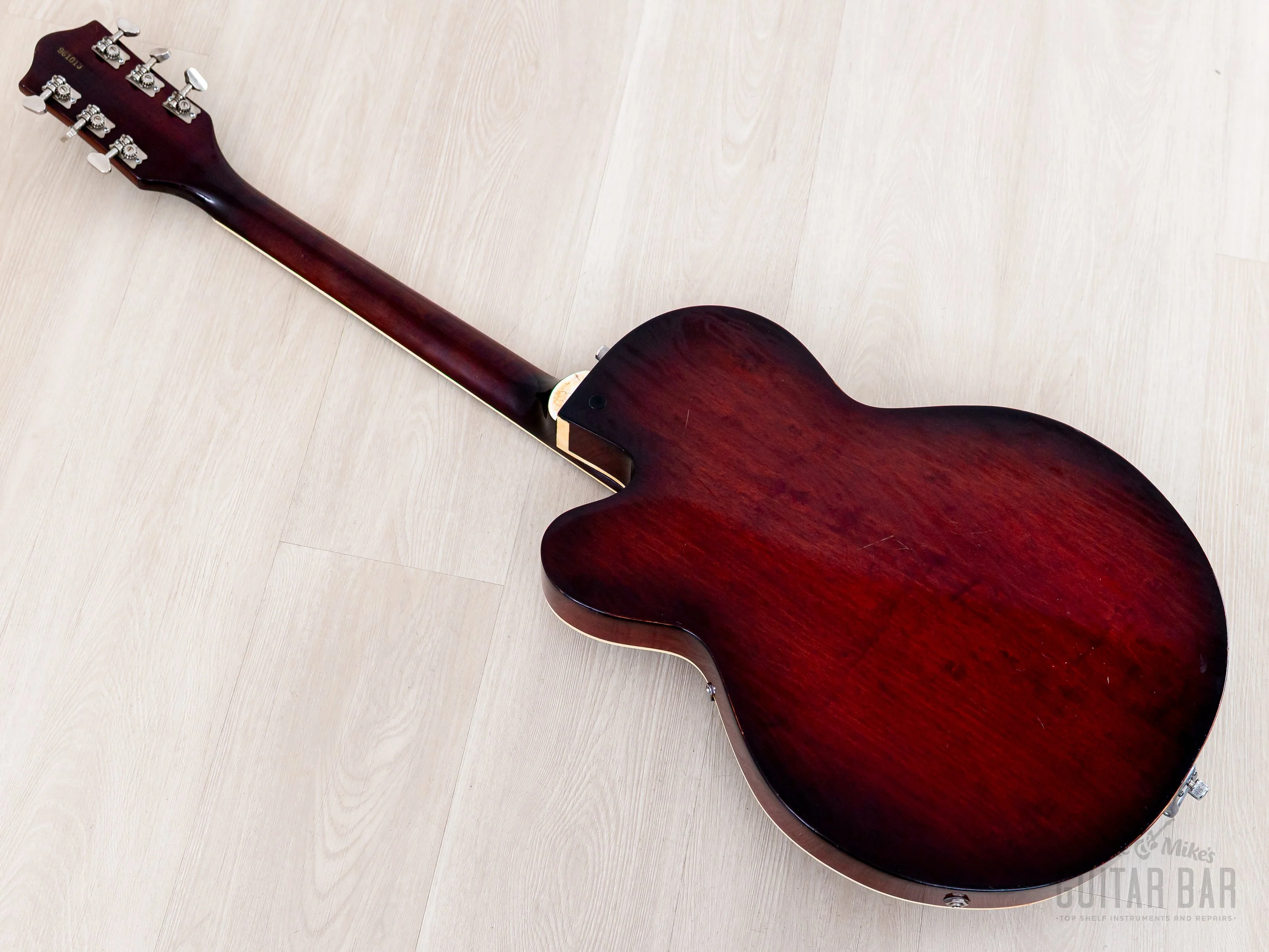 1966 Gretsch Tennessean 6119 Vintage Hollowbody Dark Cherry w/ HiLoTron, Case - Image 13