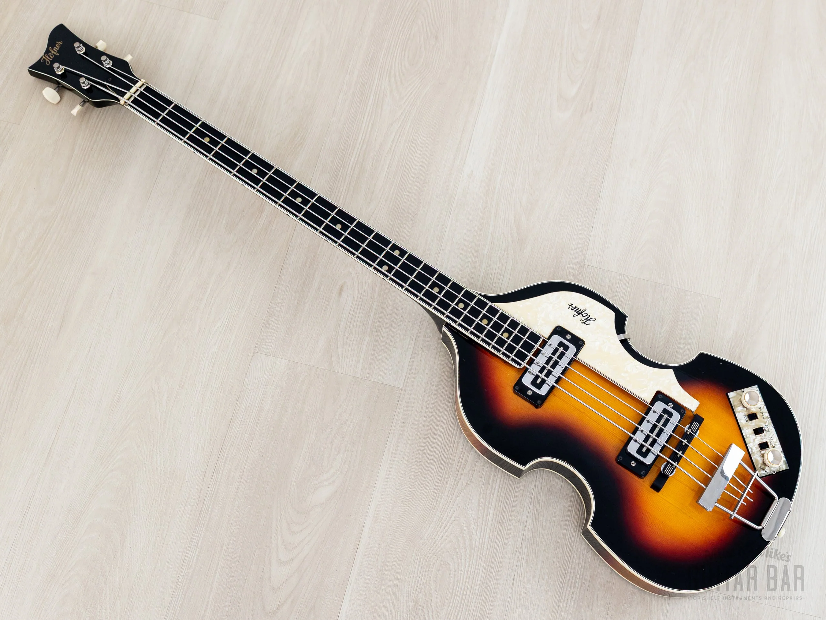1966 Hofner 500/1 Beatle Bass Vintage Violin Bass Sunburst w/ Blade Pickups, Case - Image 13