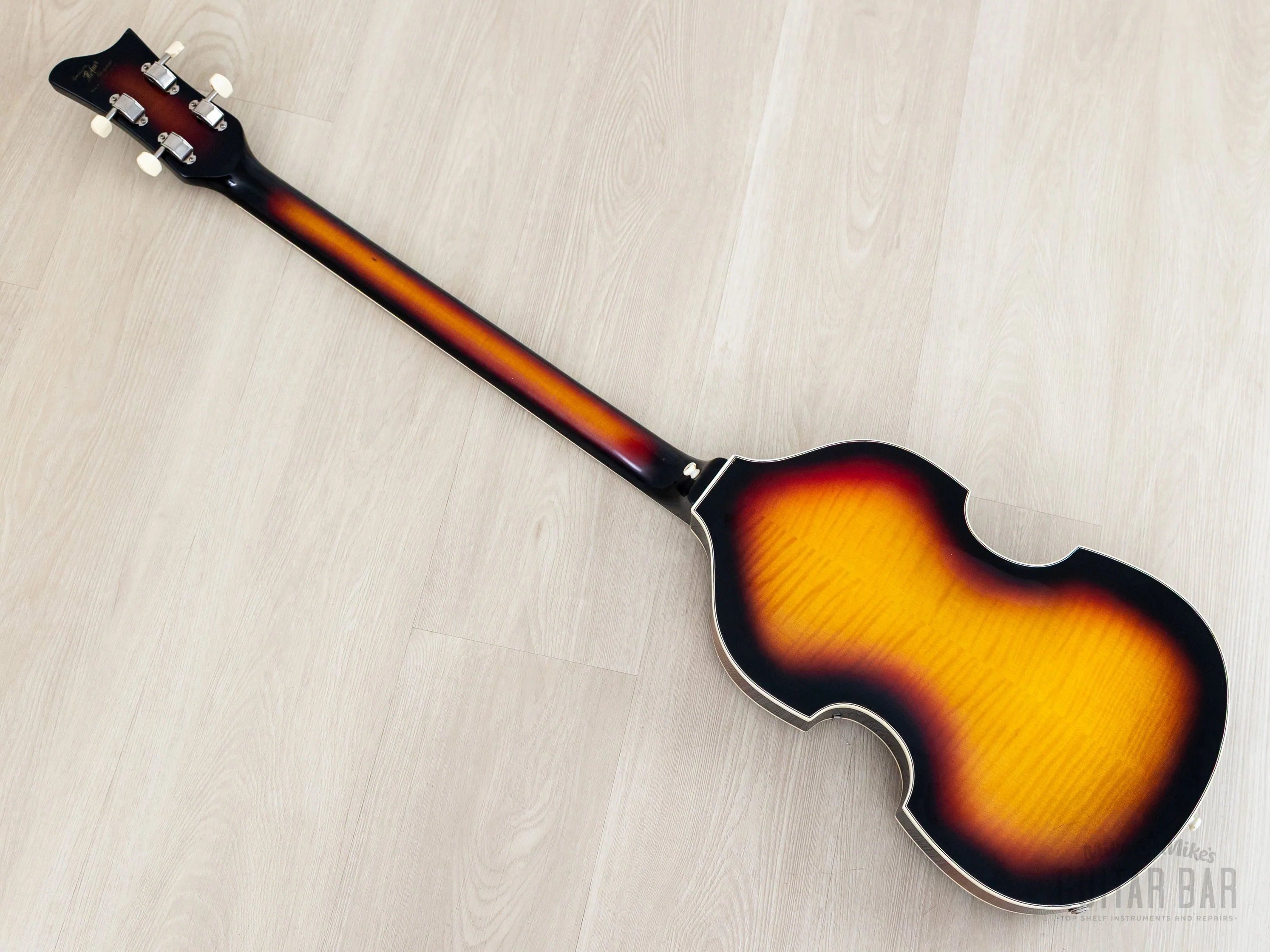 1966 Hofner 500/1 Beatle Bass Vintage Violin Bass Sunburst w/ Blade Pickups, Case - Image 14