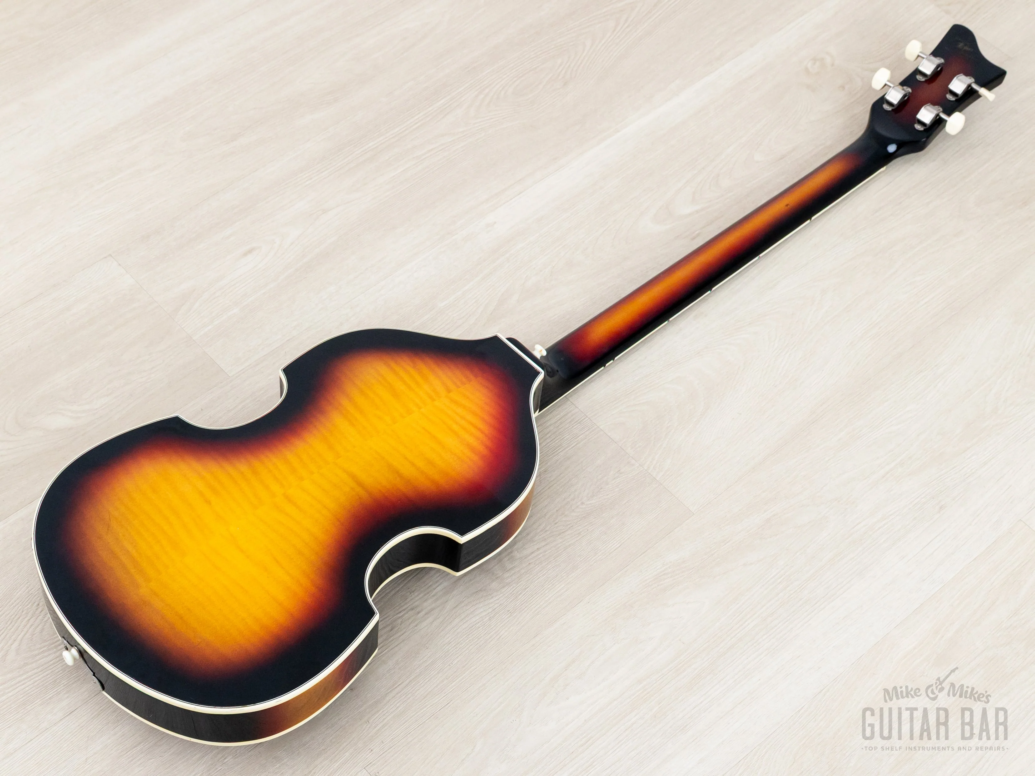 1966 Hofner 500/1 Beatle Bass Vintage Violin Bass Sunburst w/ Blade Pickups, Case - Image 15